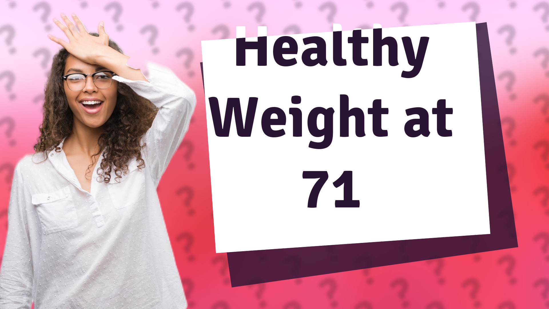 Healthy Weight at 71