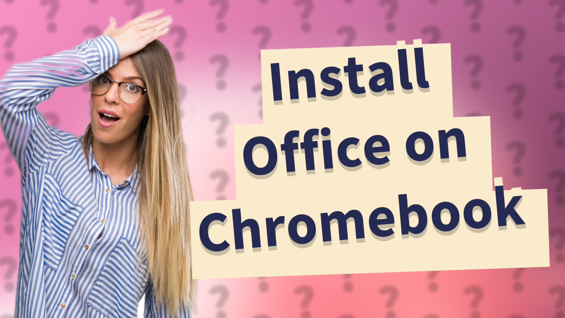 Install Office on Chromebook
