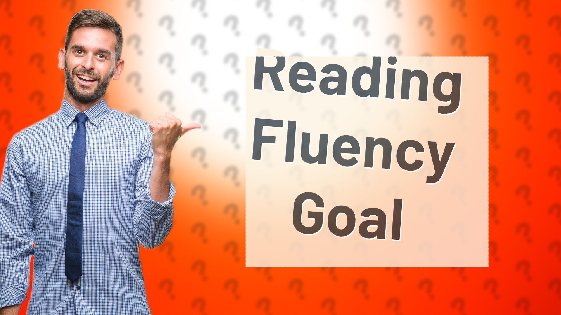 Reading Fluency Goal