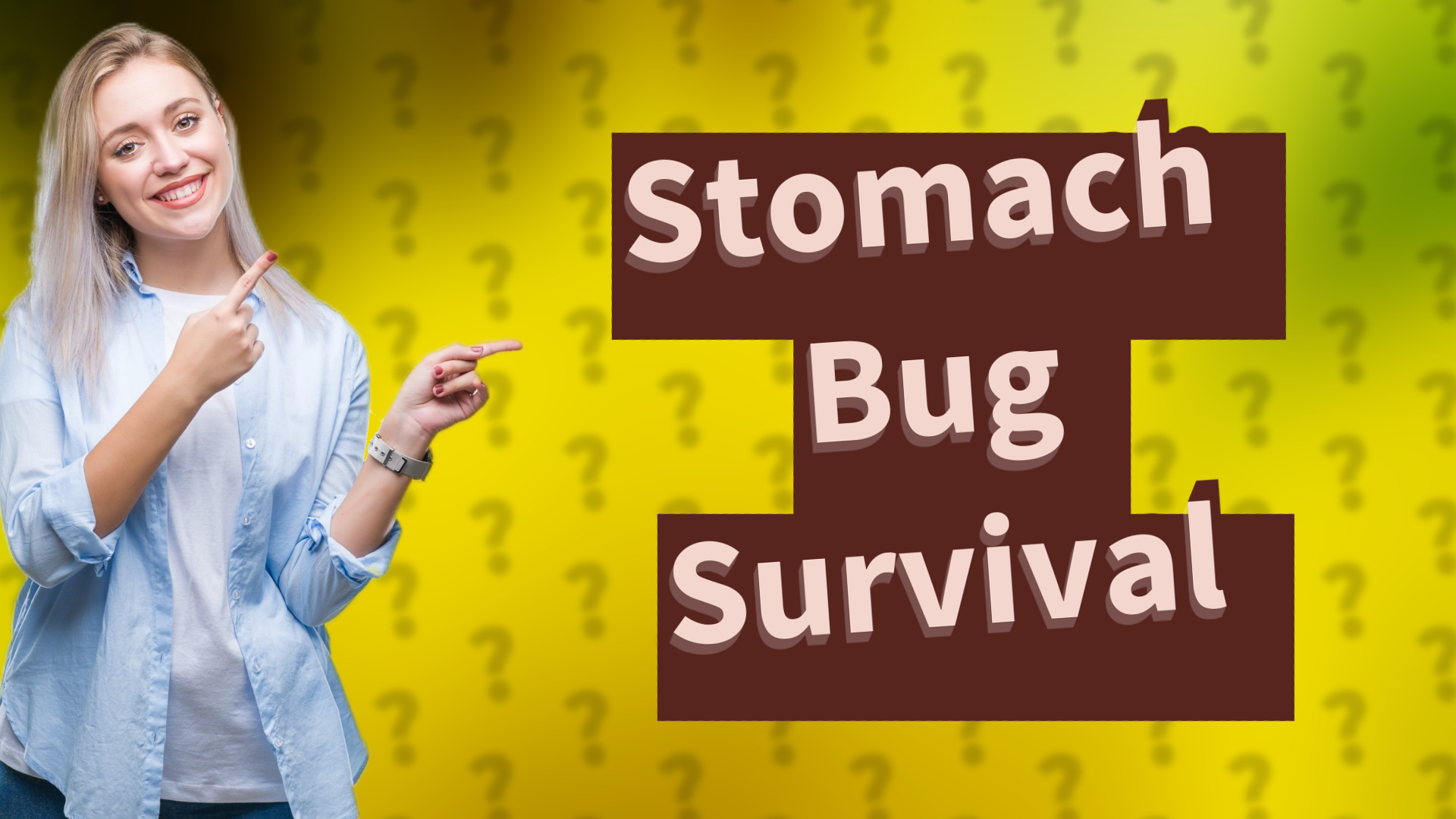 Stomach Bug Survival