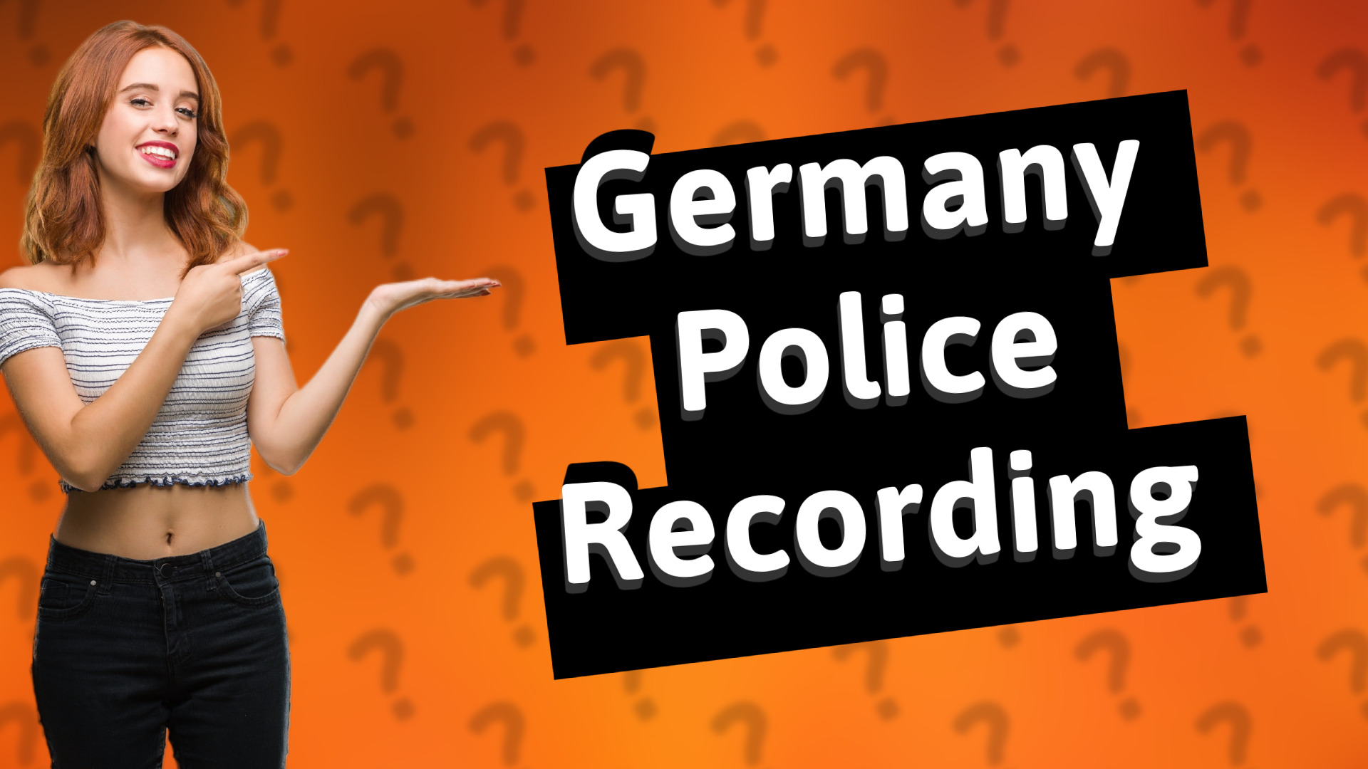 Germany Police Recording