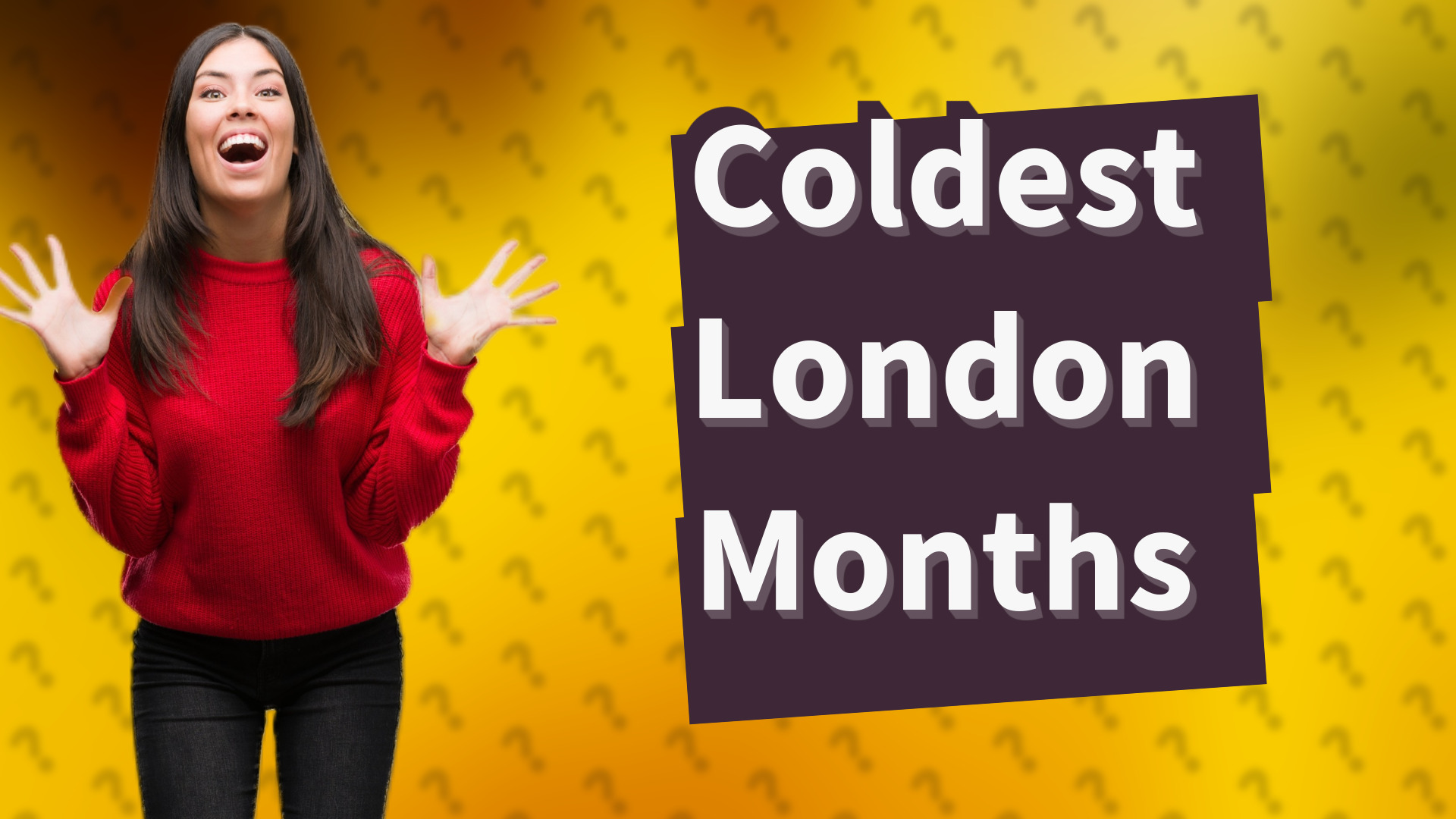 Coldest London Months