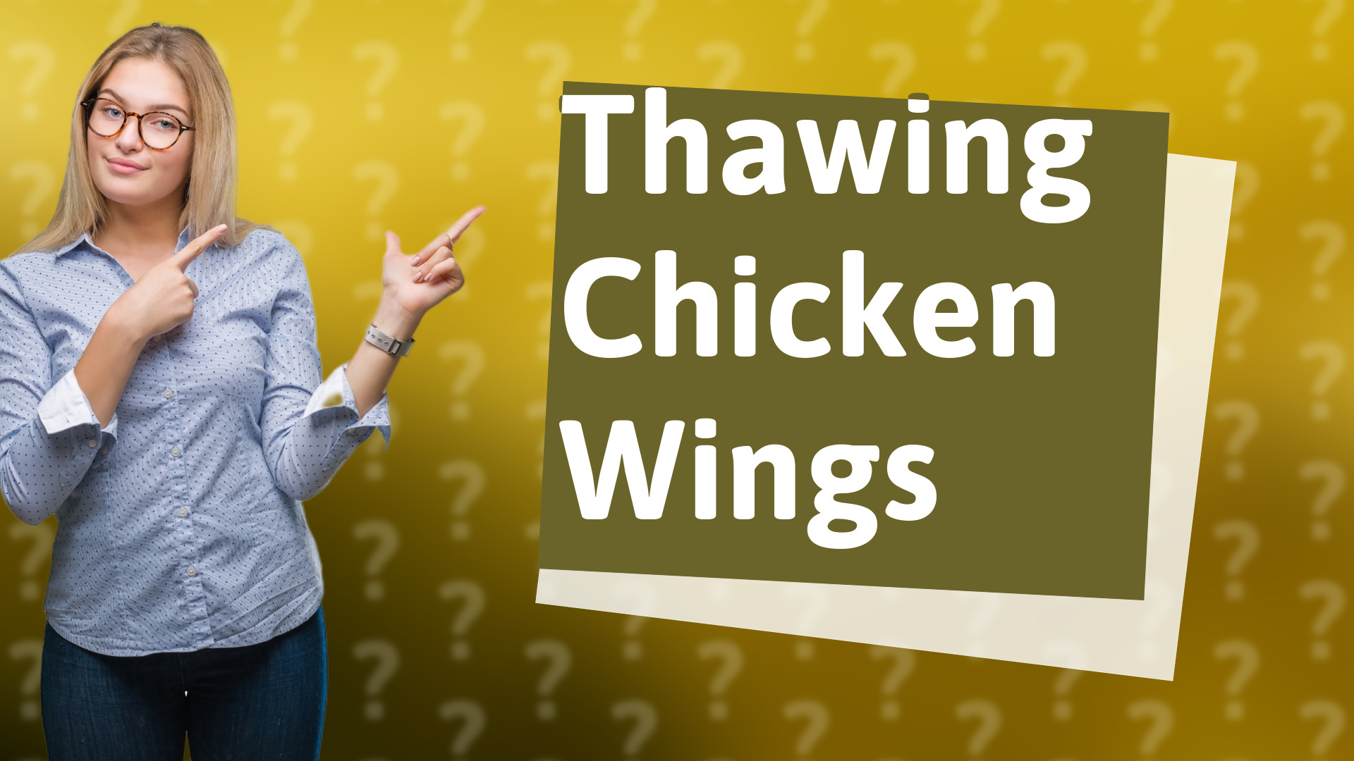 Thawing Chicken Wings