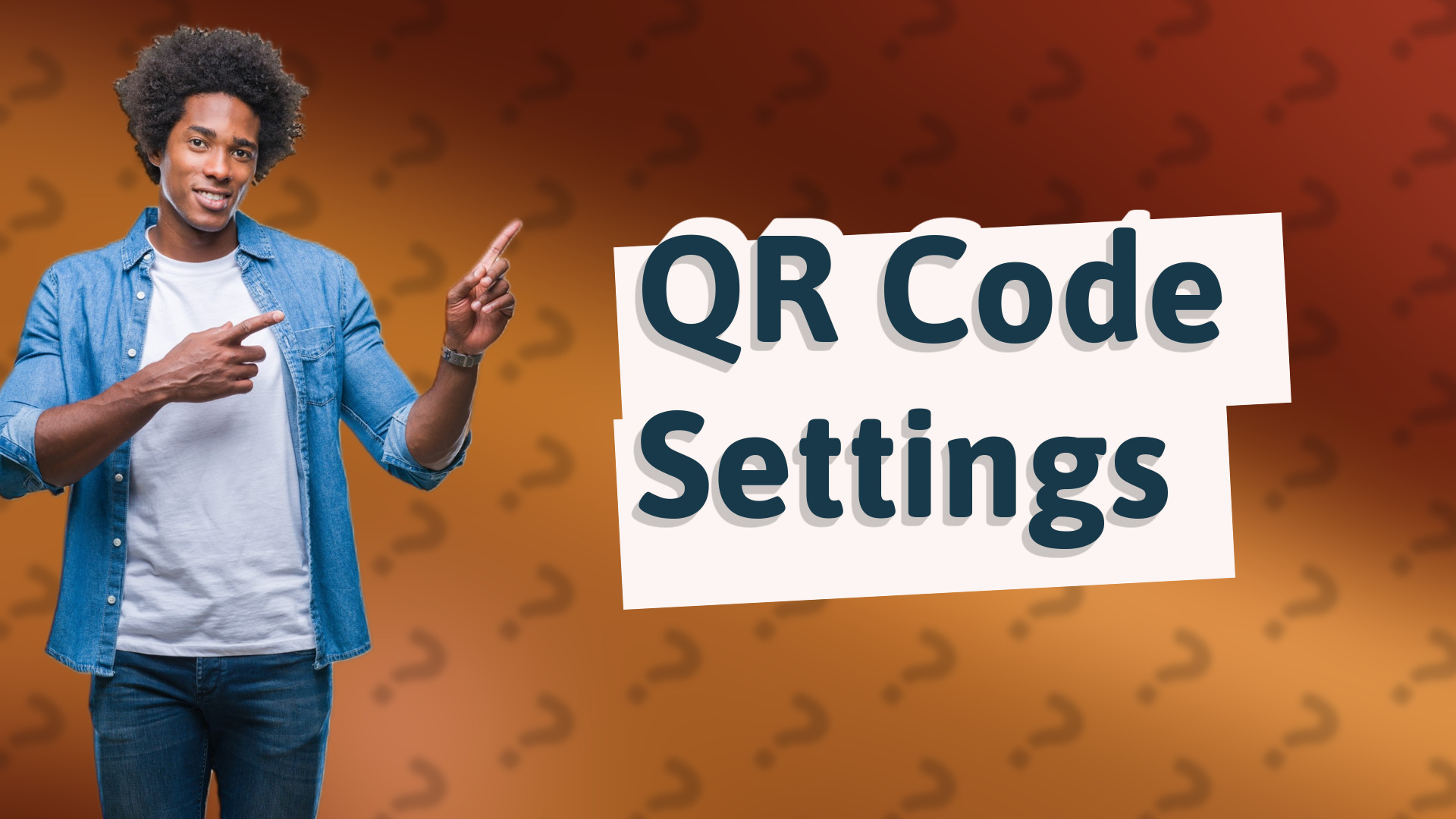 QR Code Settings