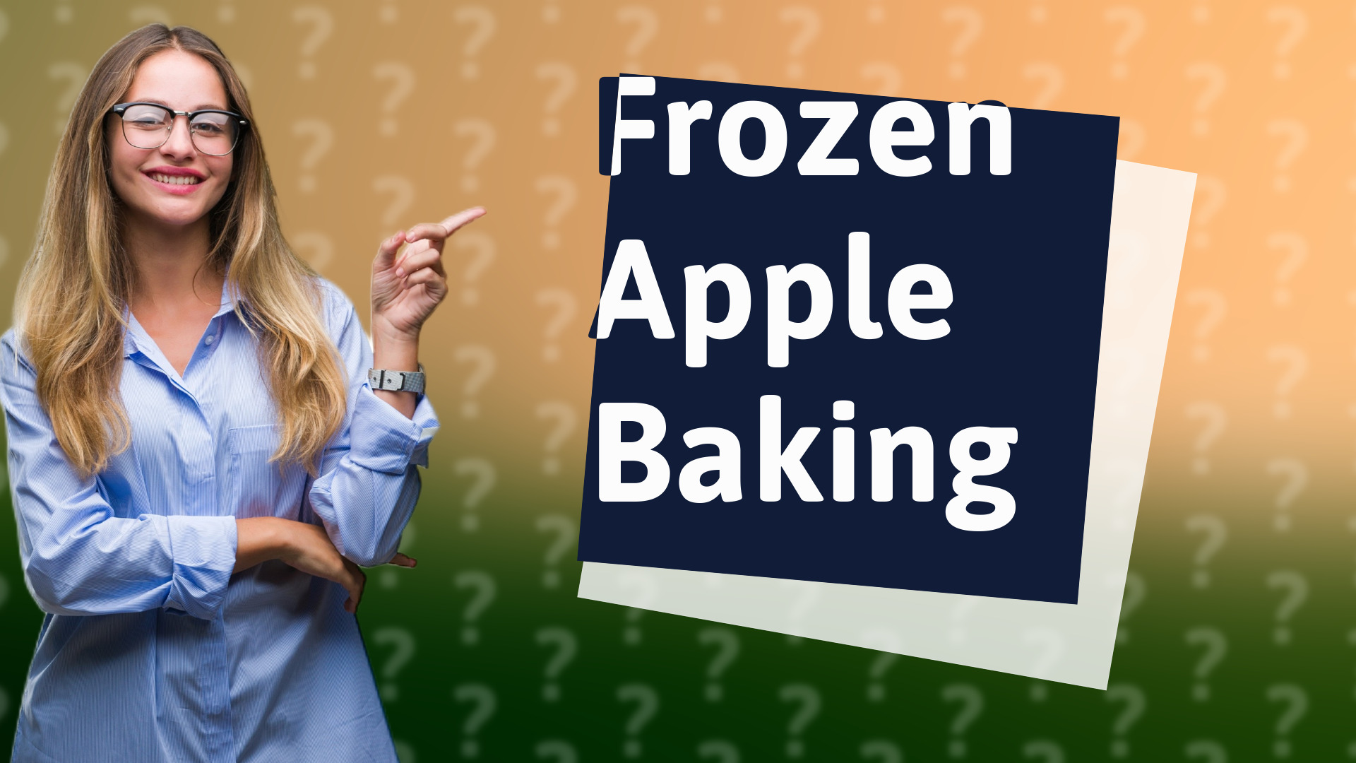 Frozen Apple Baking