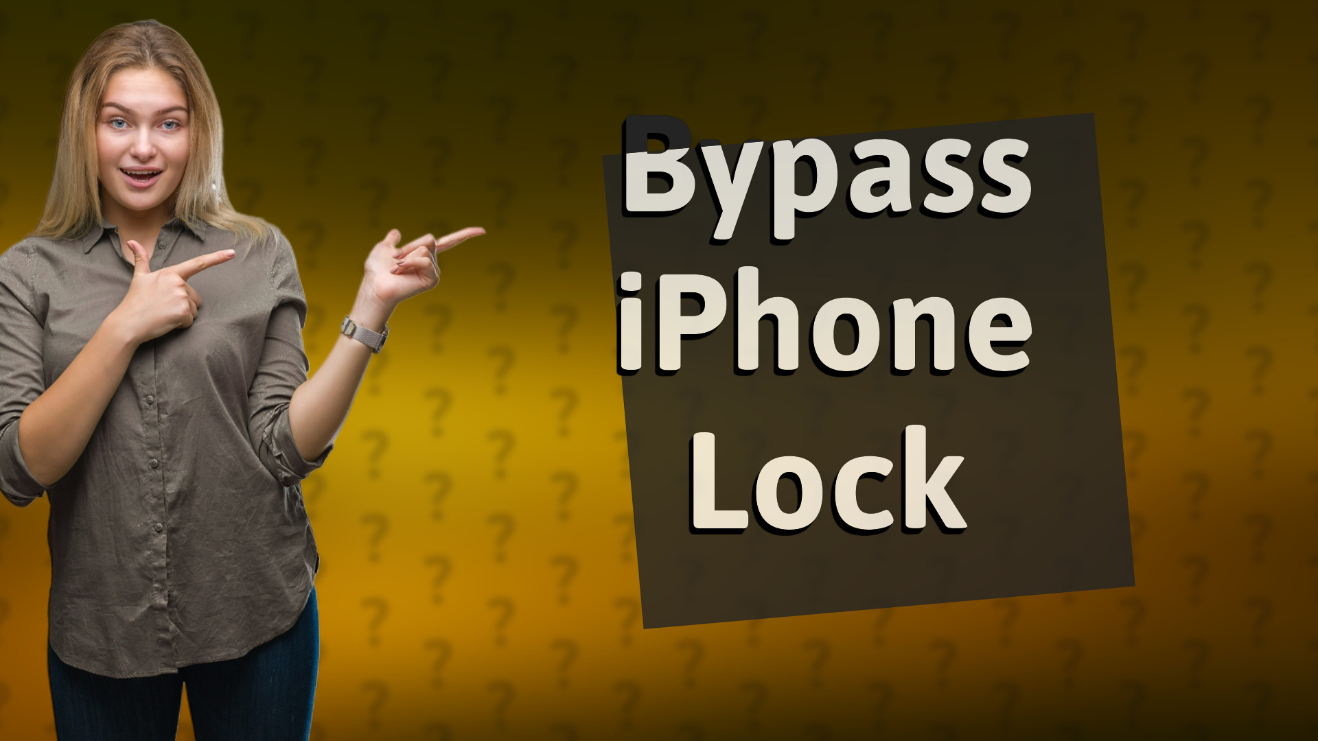Bypass iPhone Lock