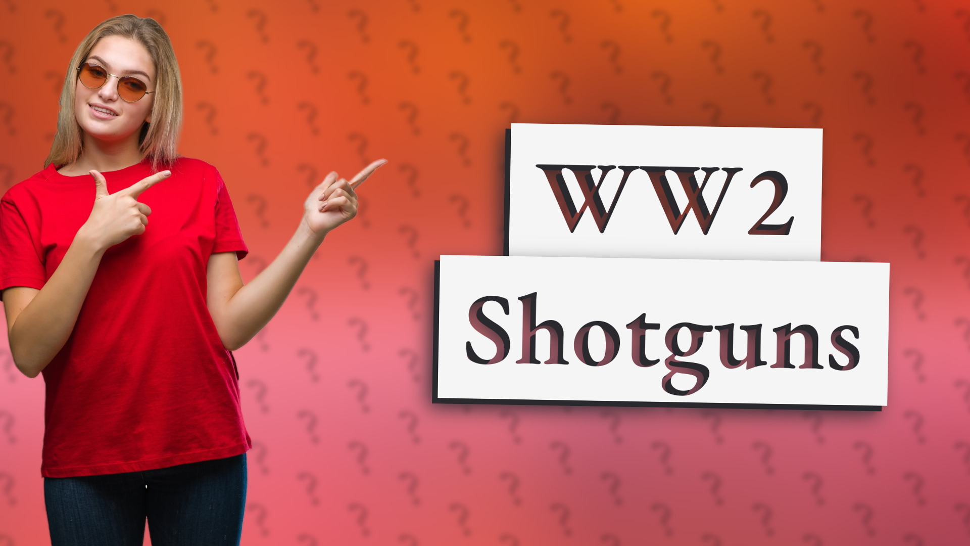 WW2 Shotguns