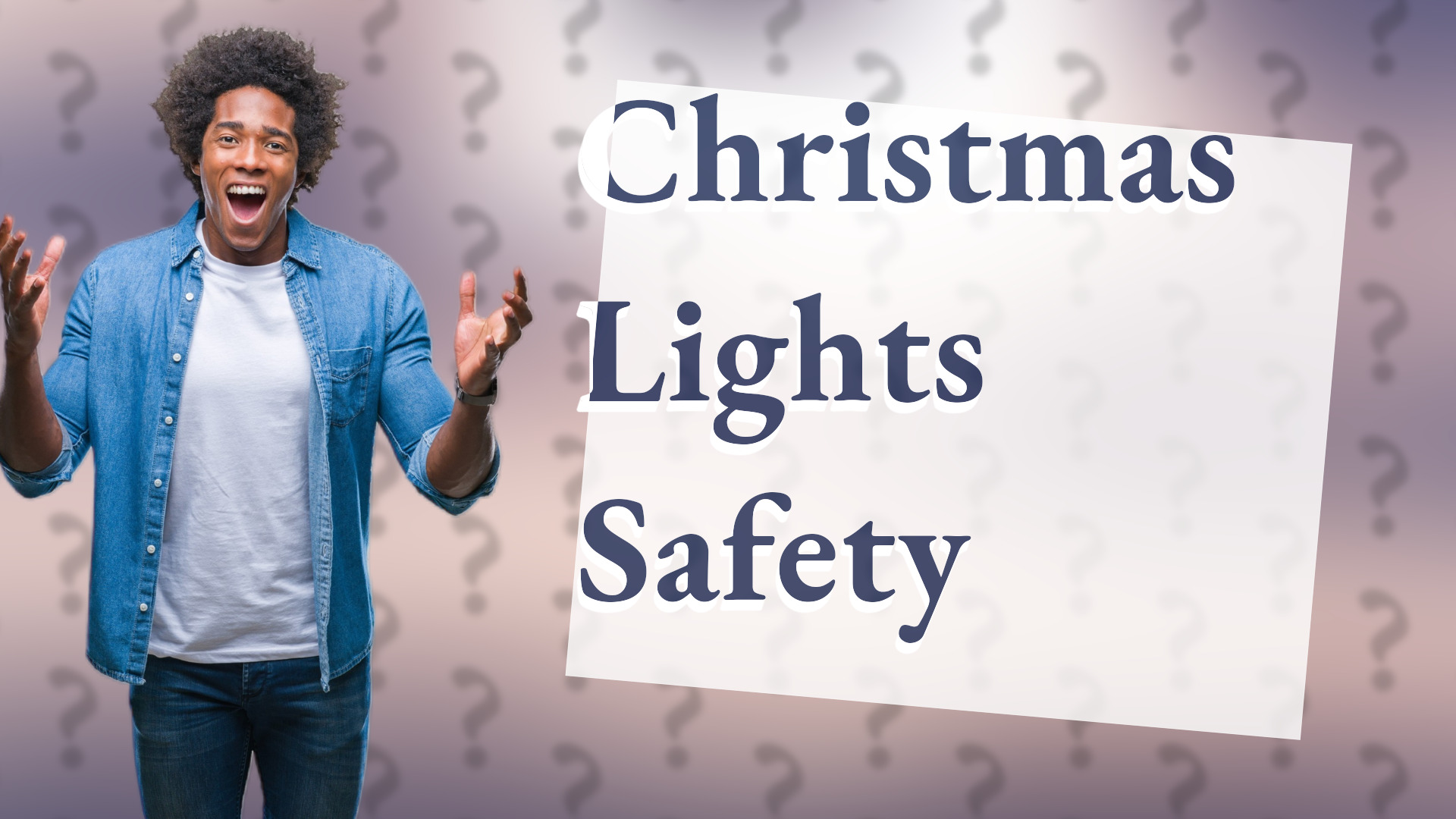 Christmas Lights Safety