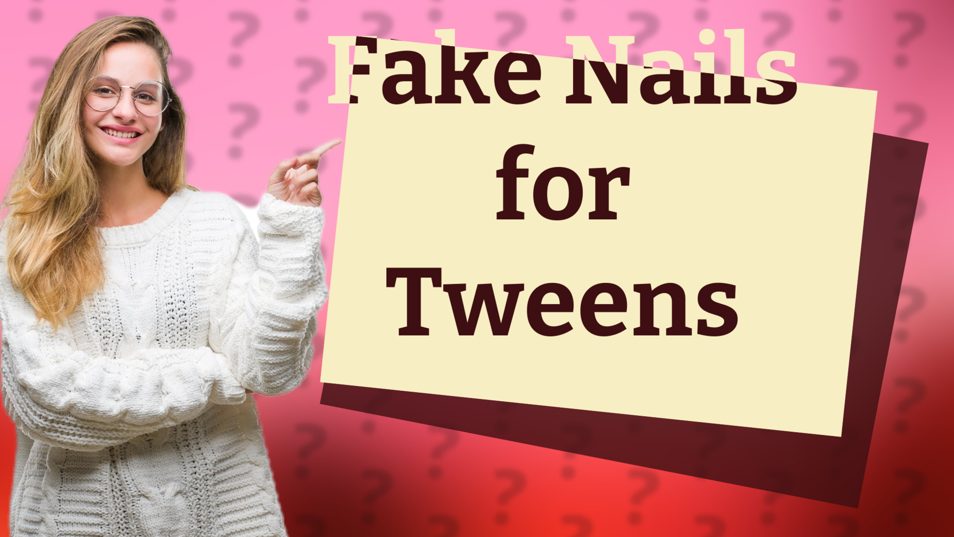 Fake Nails for Tweens