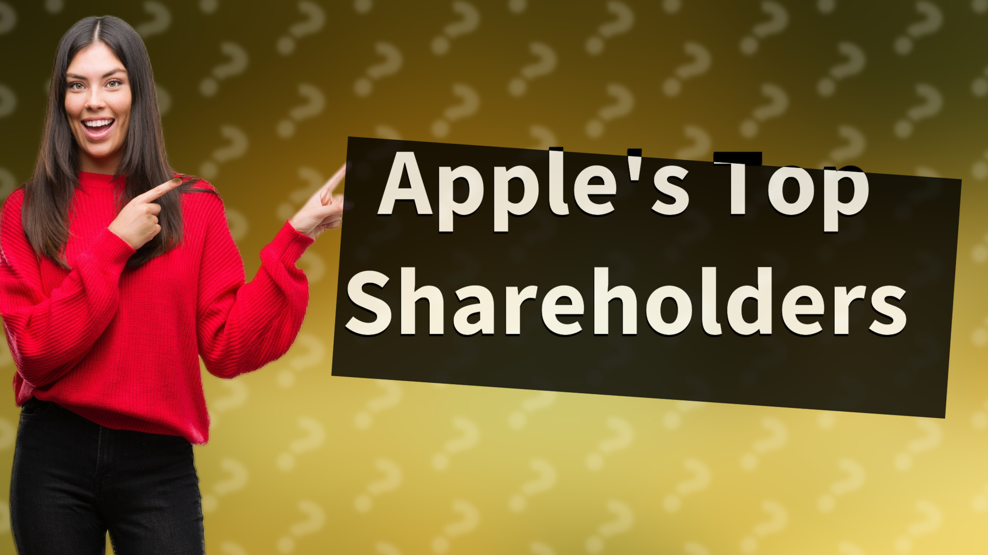Apple's Top Shareholders