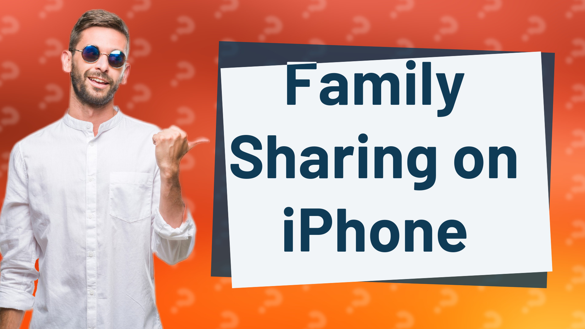Family Sharing on iPhone