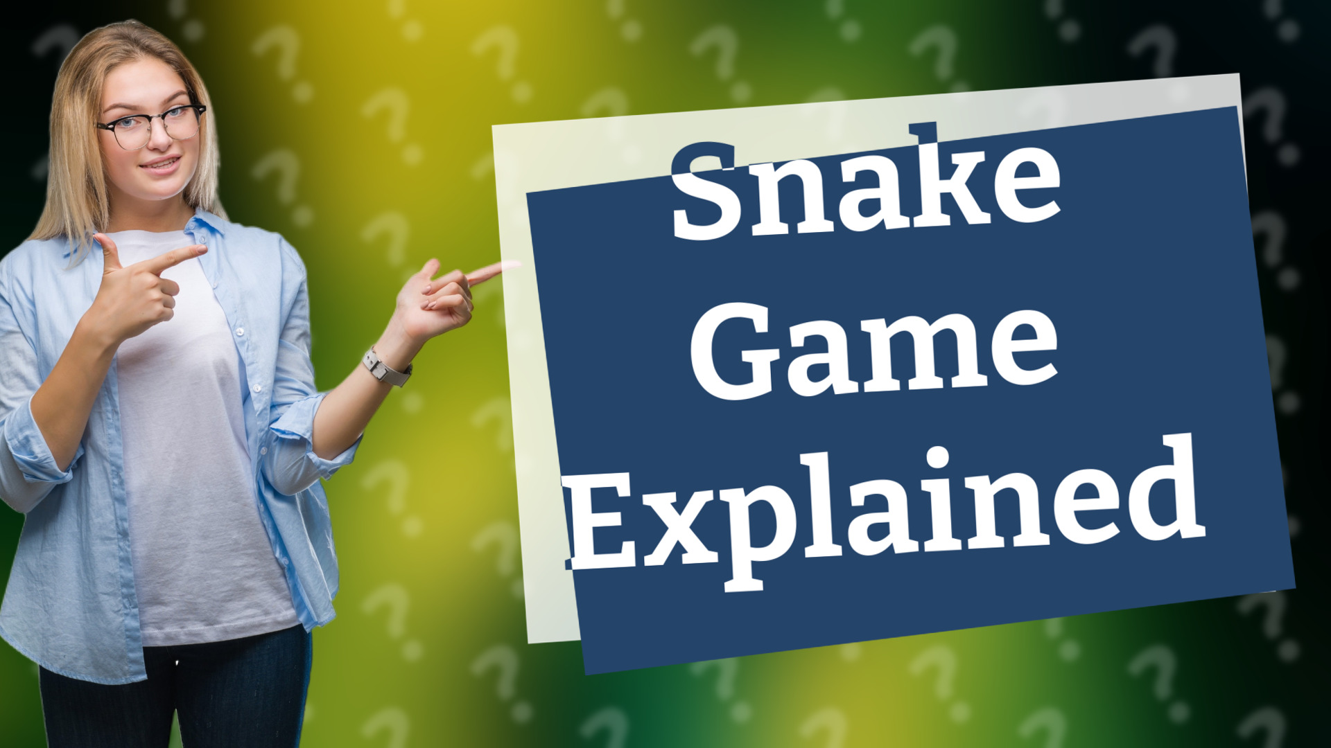 Snake Game Explained