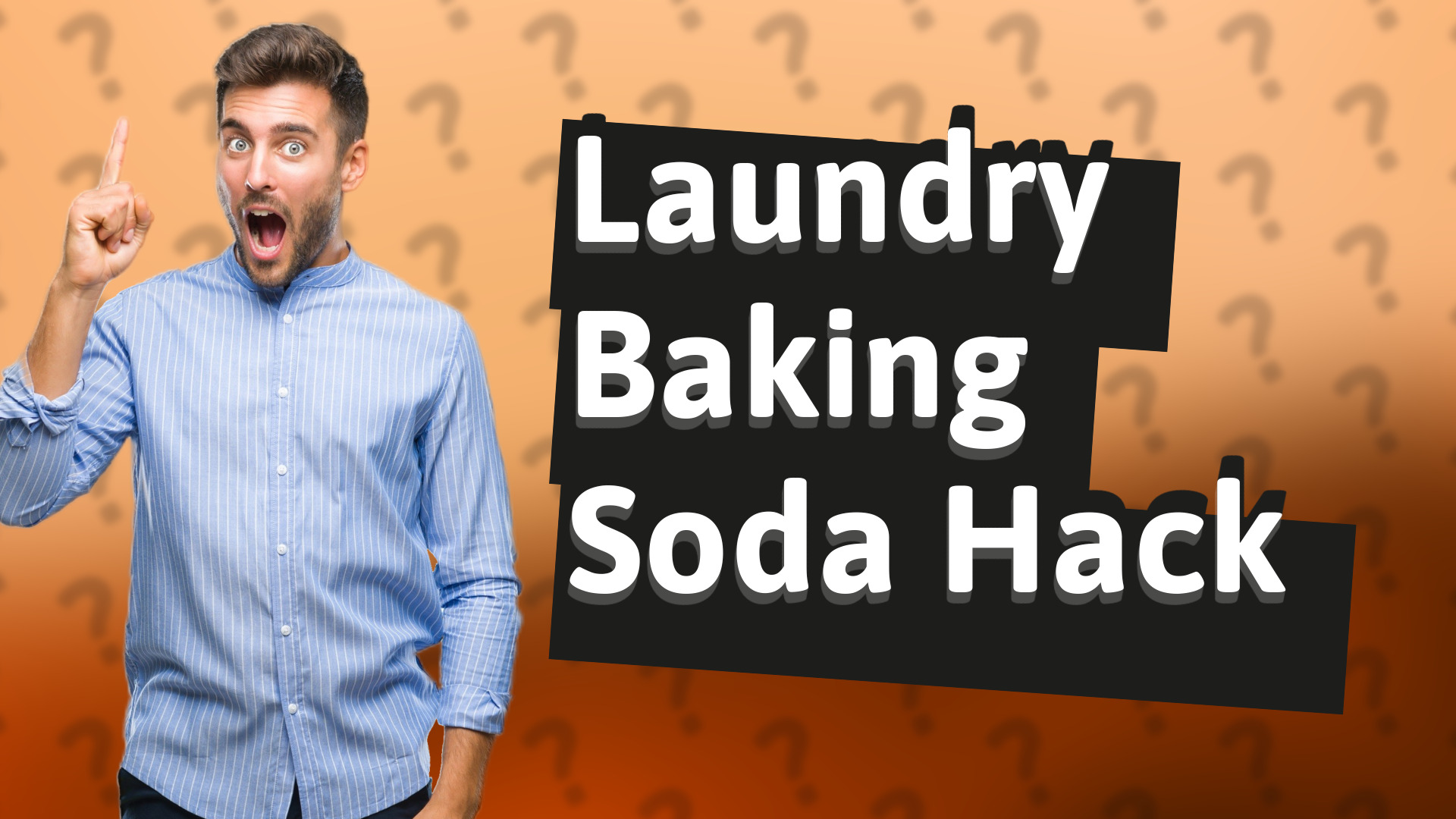 Laundry Baking Soda Hack