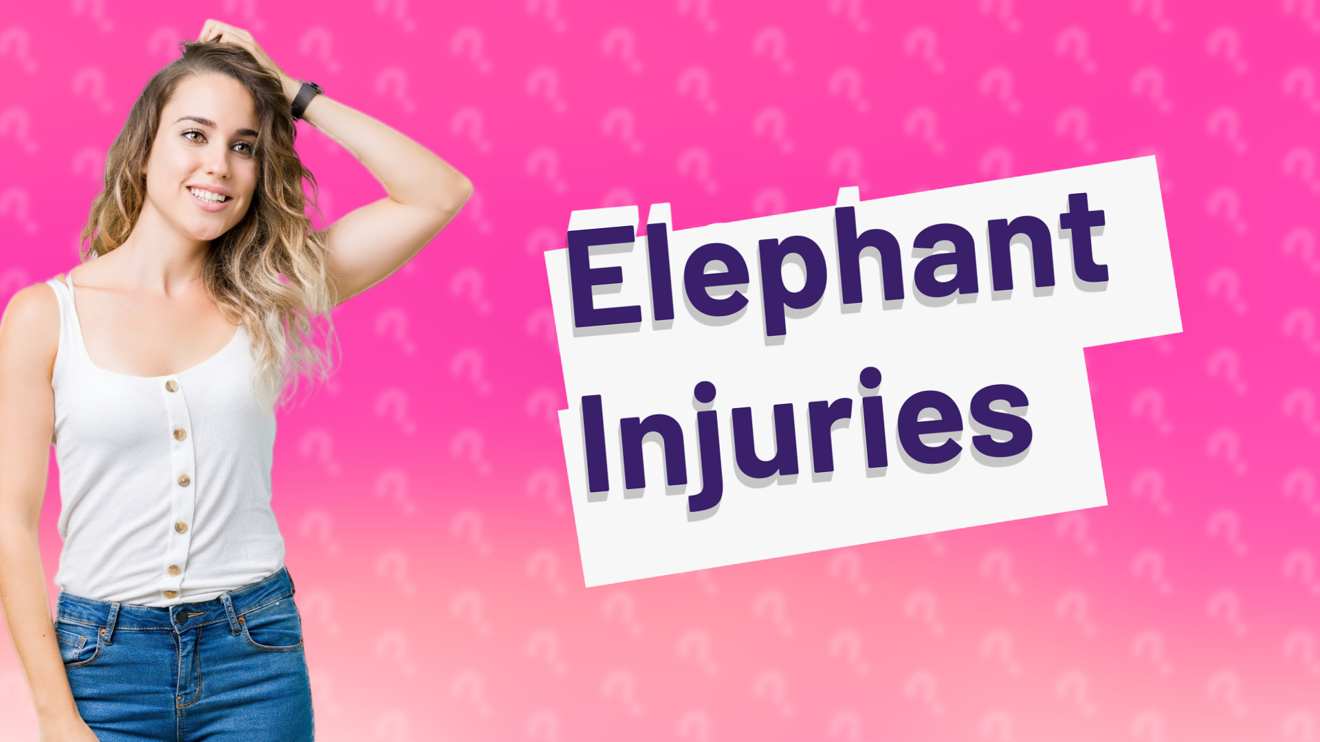 Elephant Injuries