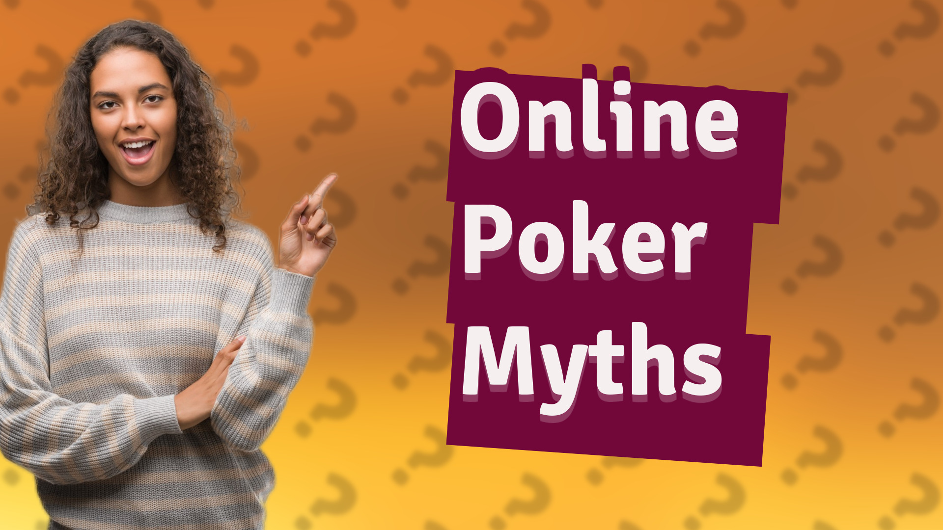 Online Poker Myths