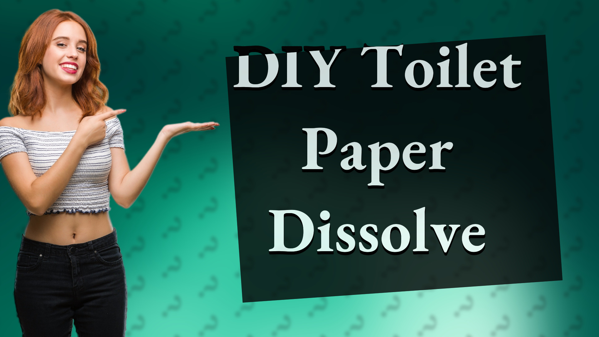DIY Toilet Paper Dissolve