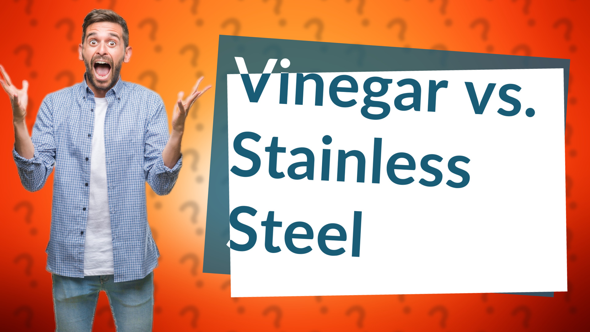 Vinegar vs. Stainless Steel
