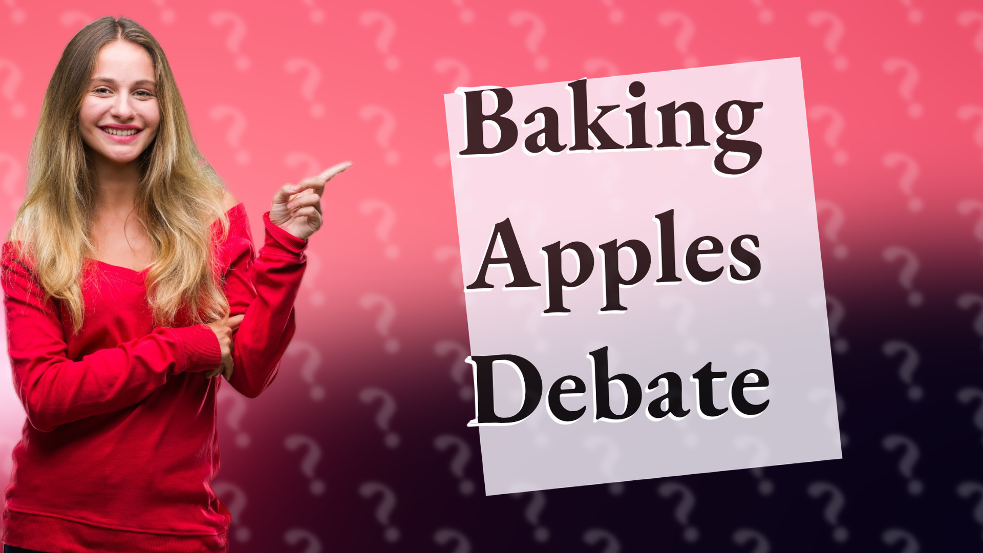 Baking Apples Debate