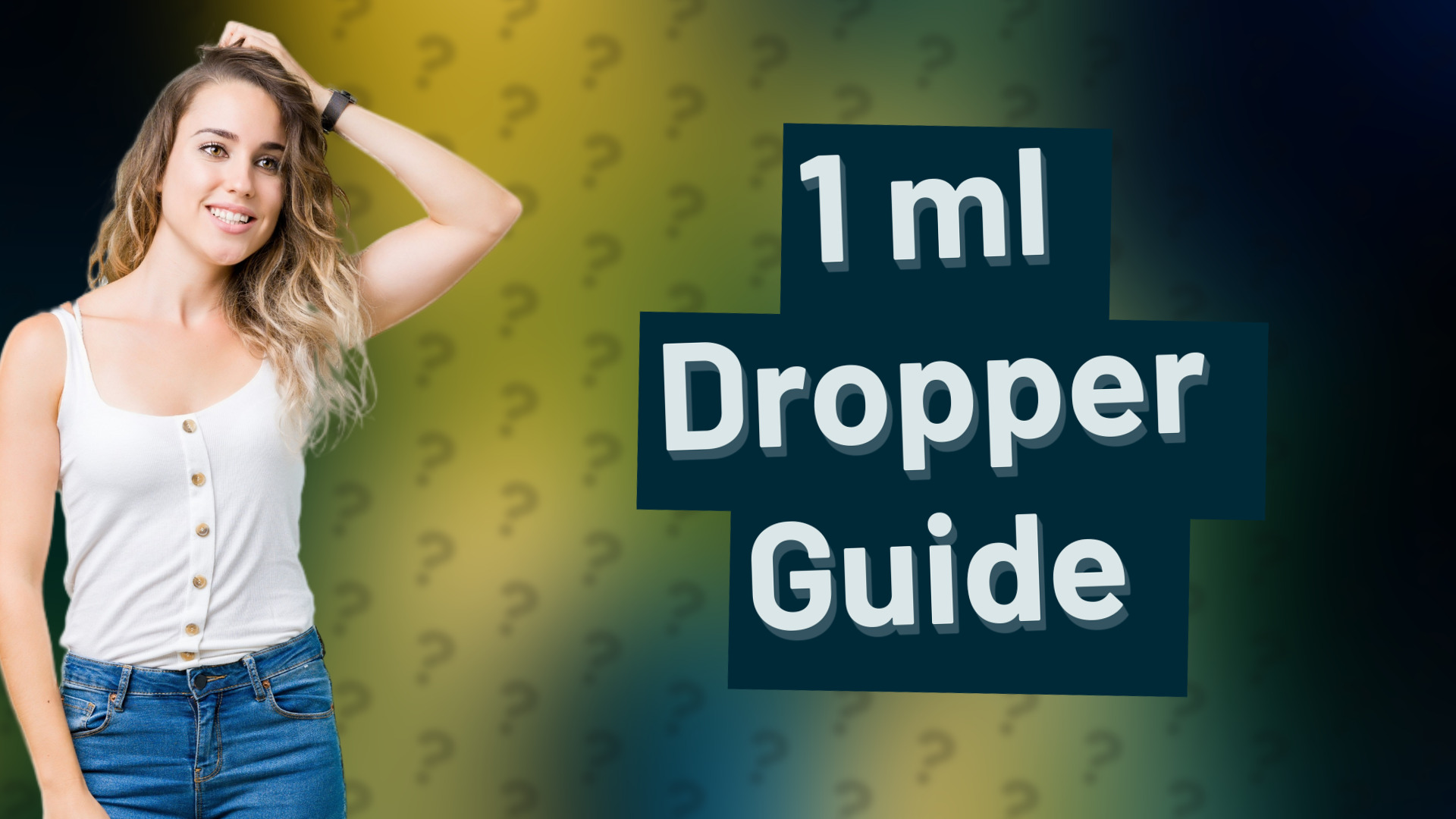 1 ml Dropper Guide