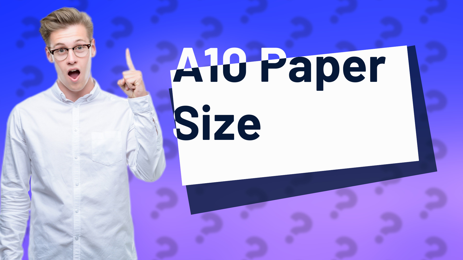 A10 Paper Size