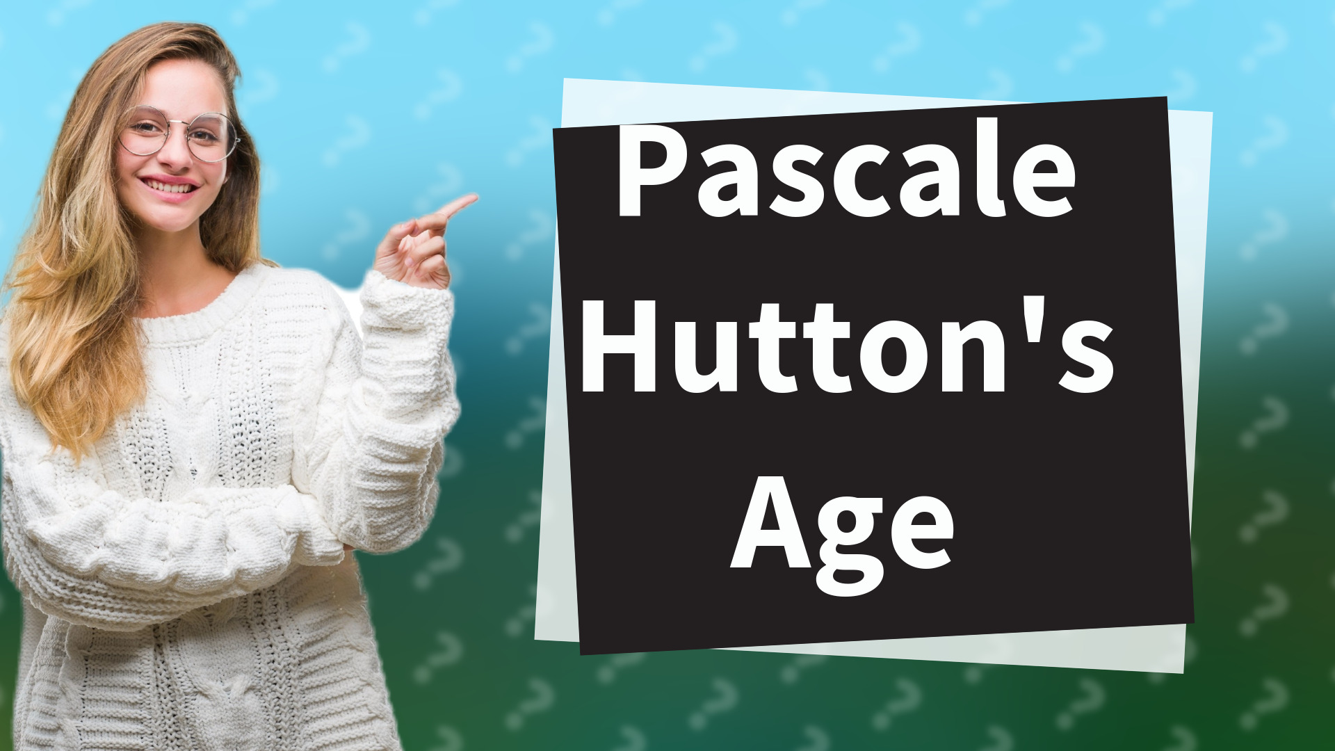 Pascale Hutton's Age