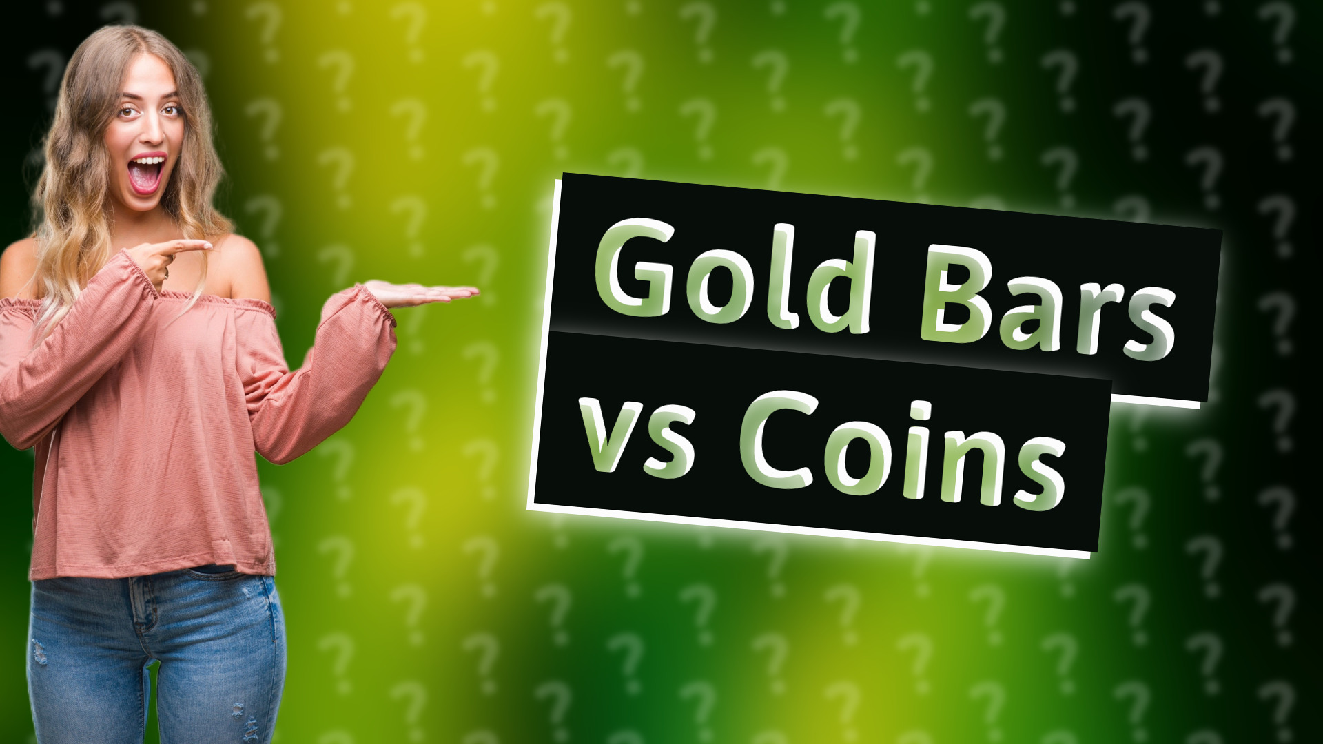 Gold Bars vs Coins