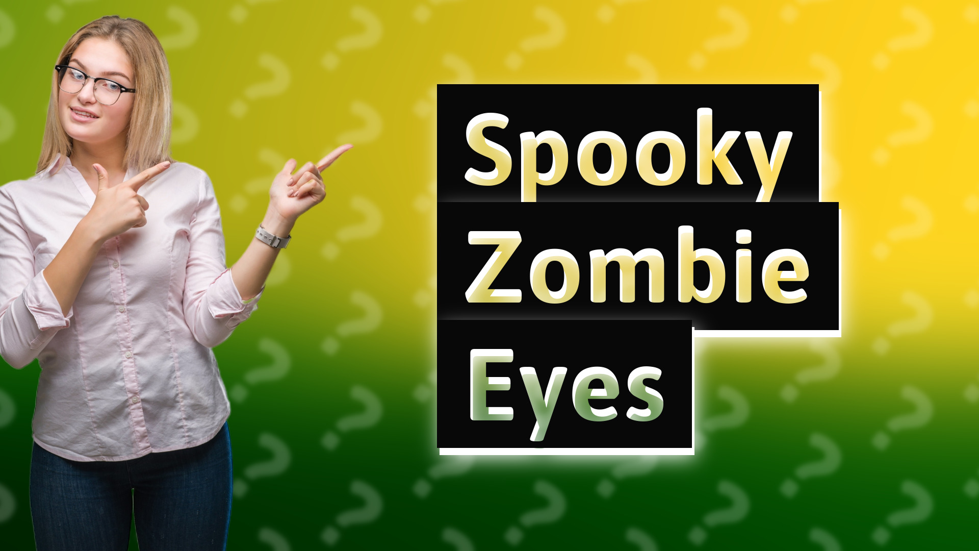 Spooky Zombie Eyes