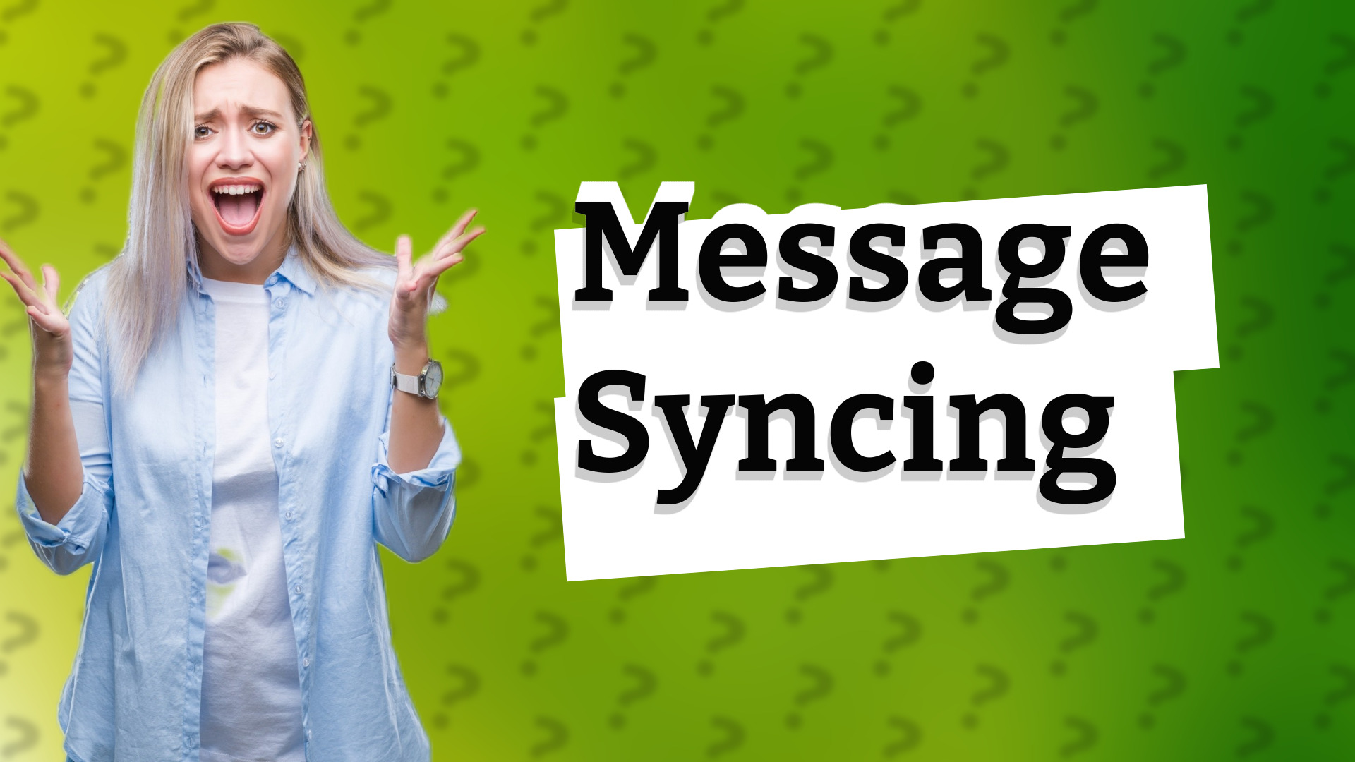 Message Syncing