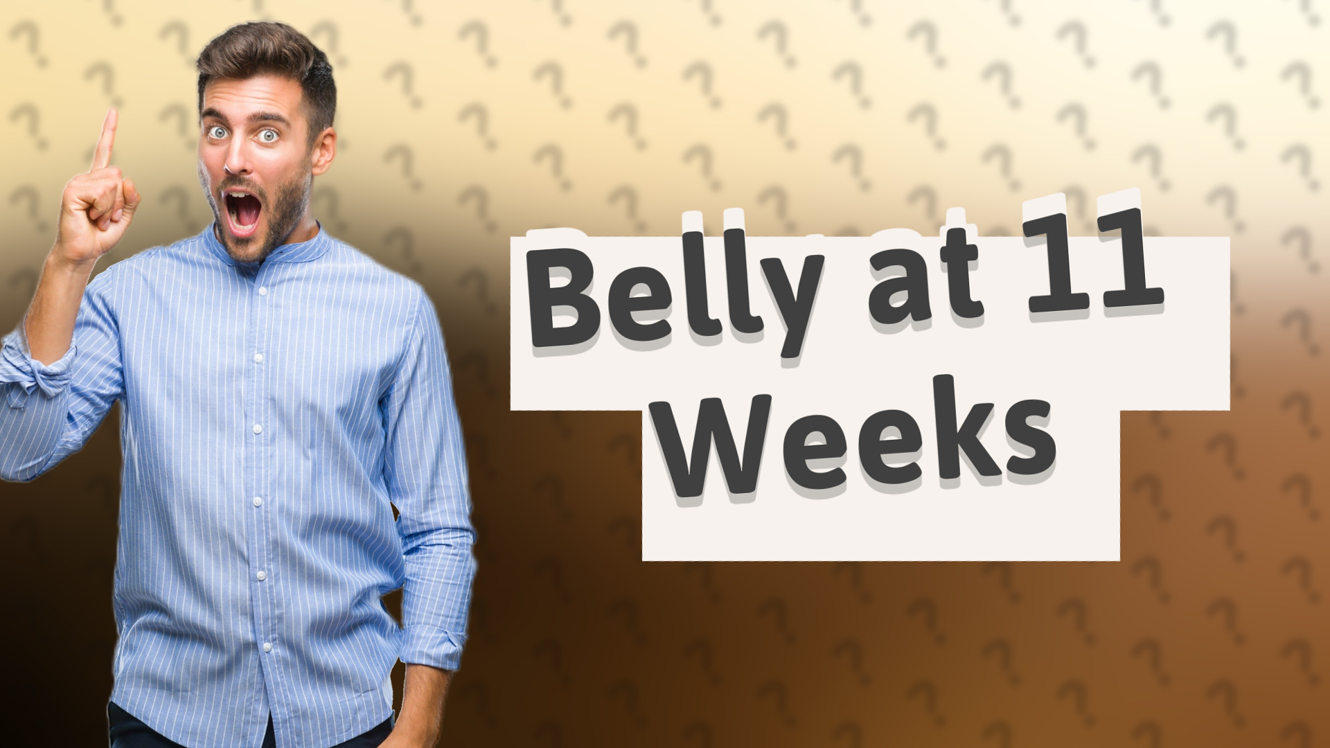 Belly at 11 Weeks