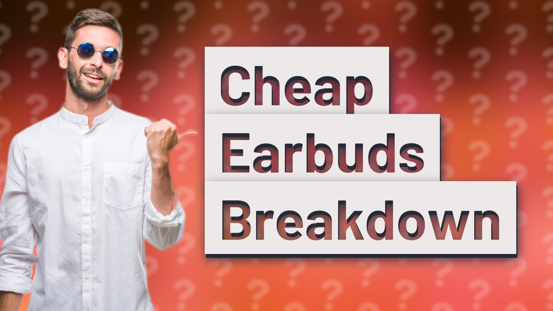 Cheap Earbuds Breakdown