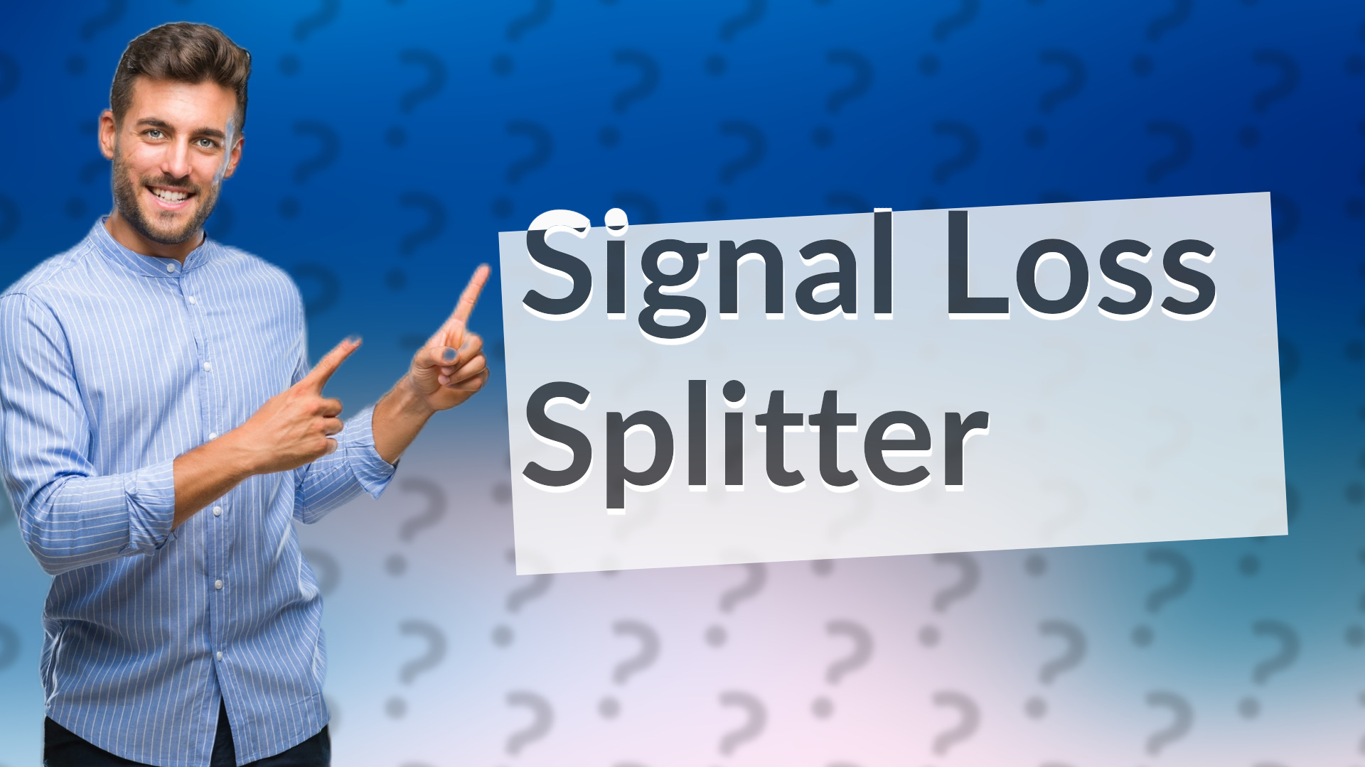 Signal Loss Splitter