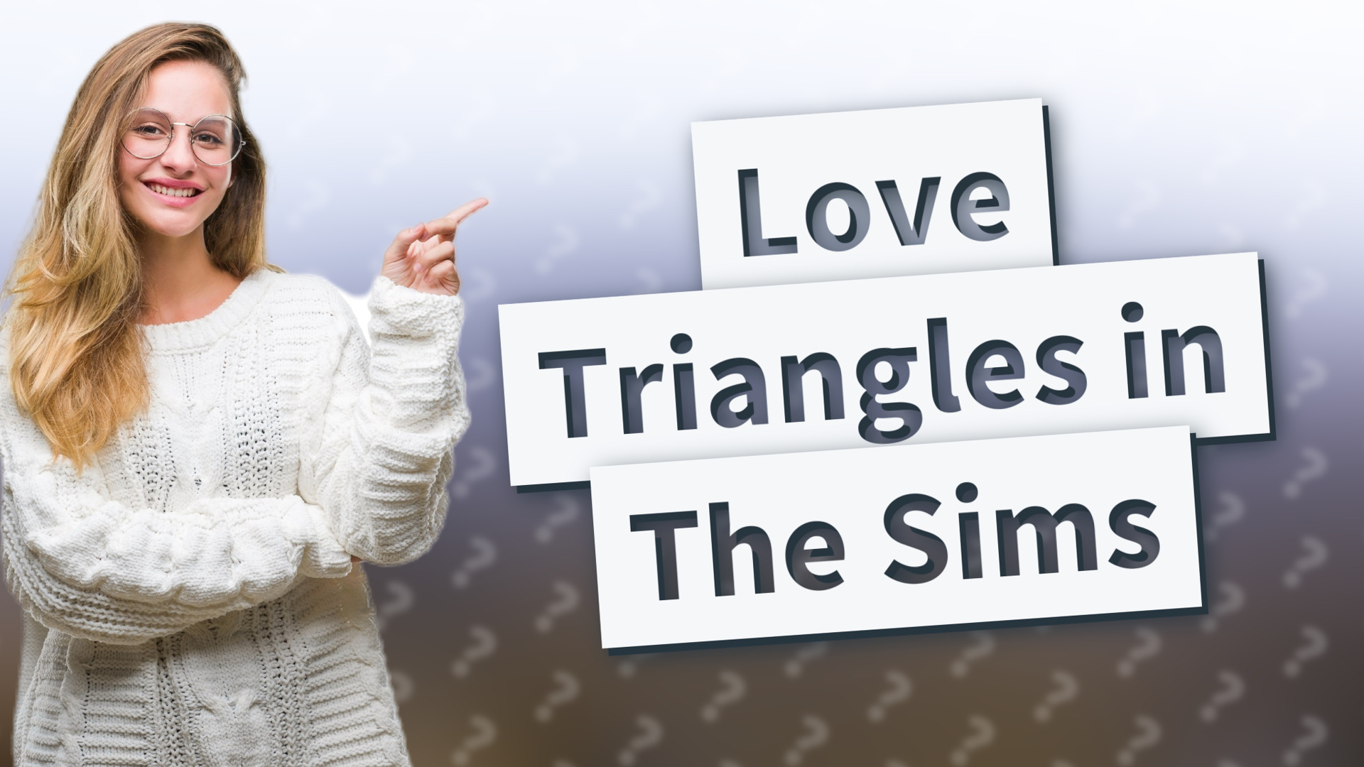 Love Triangles in The Sims