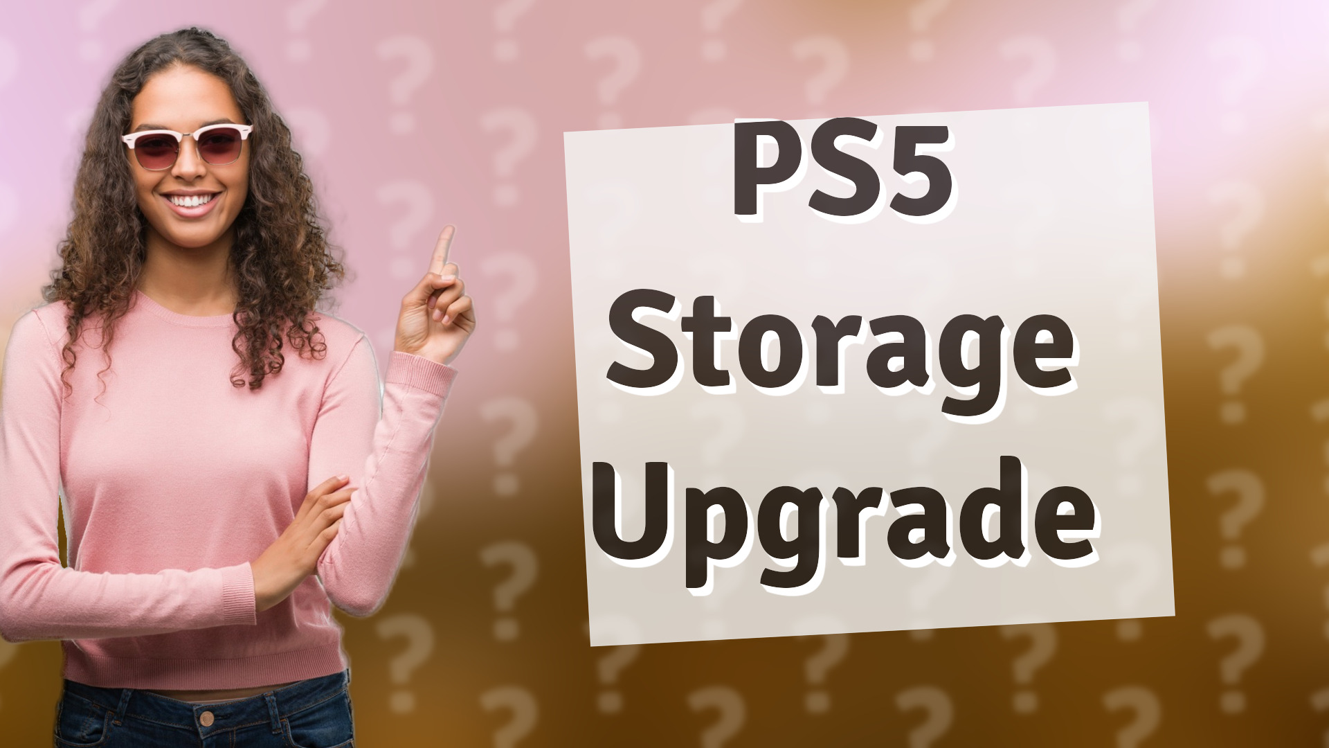 PS5 Storage Upgrade