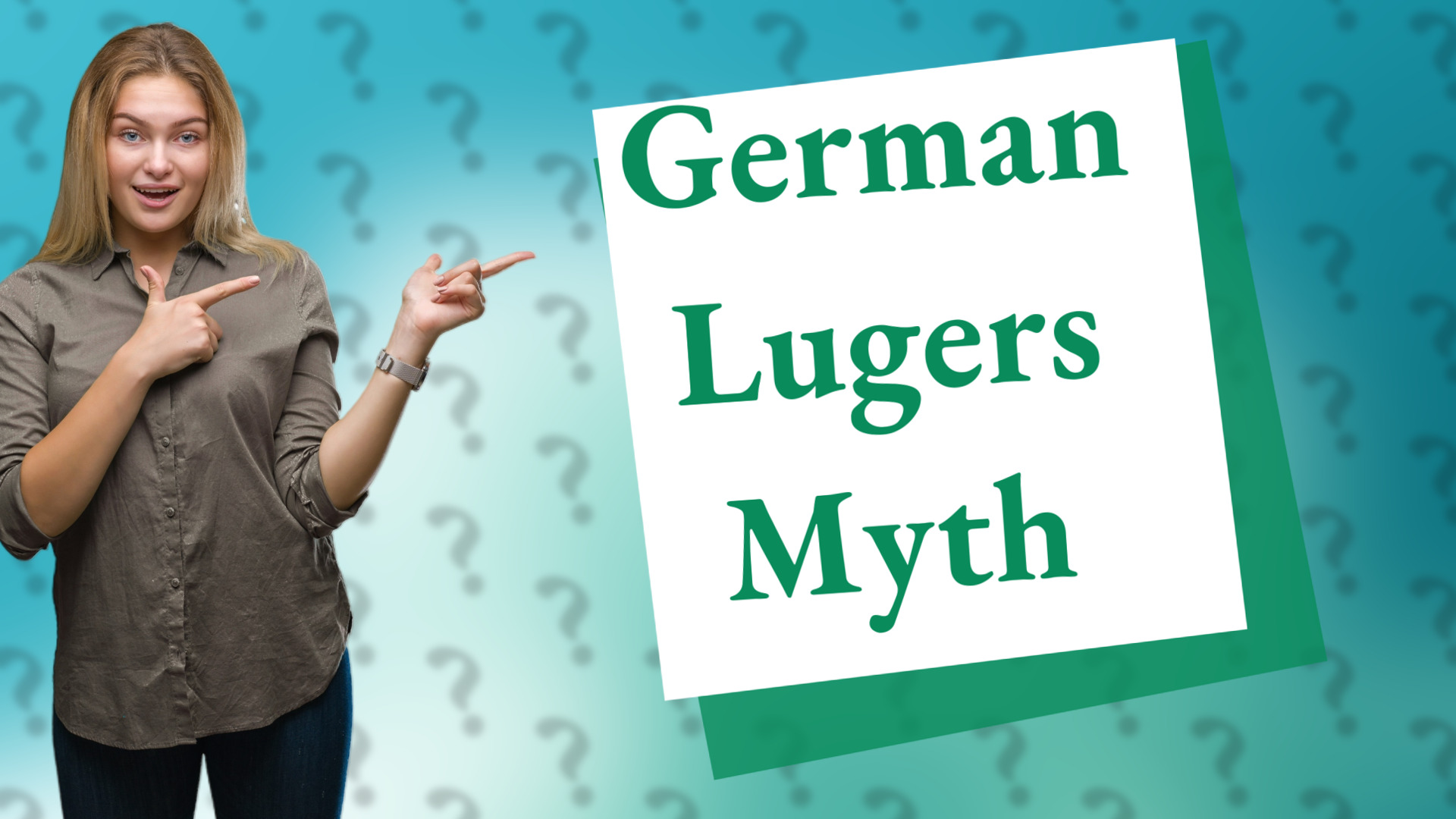 German Lugers Myth