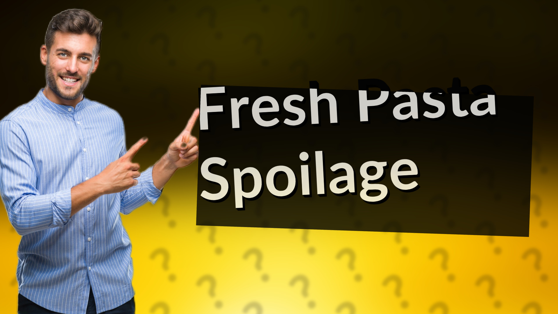 Fresh Pasta Spoilage