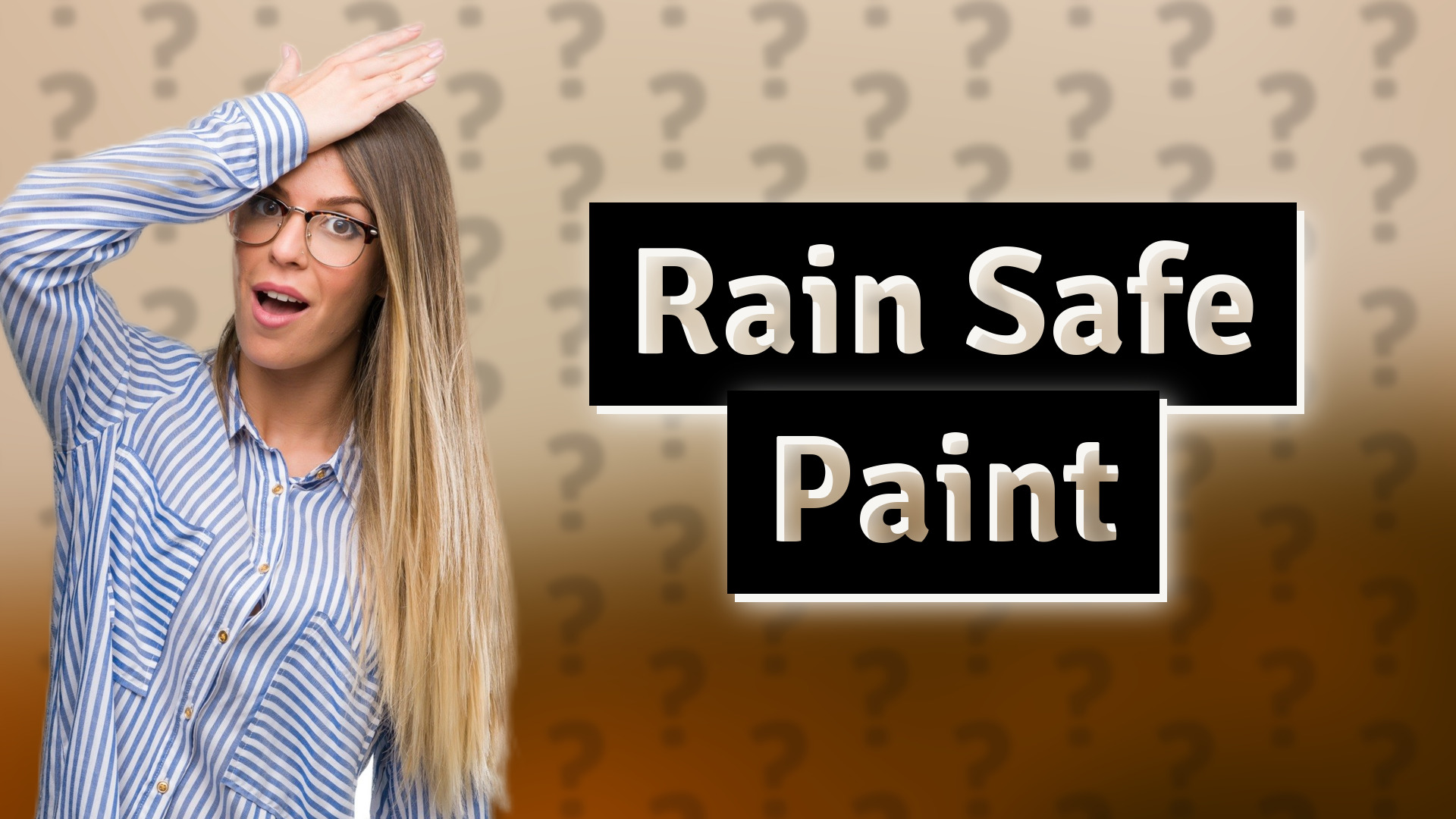 Rain Safe Paint