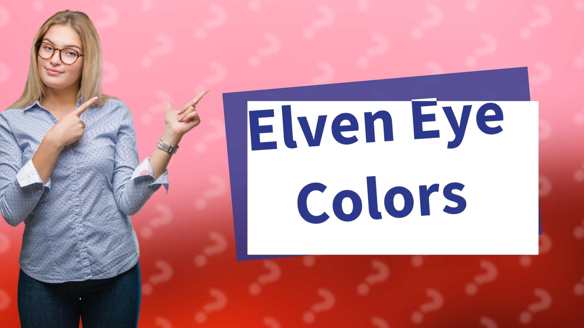 Elven Eye Colors