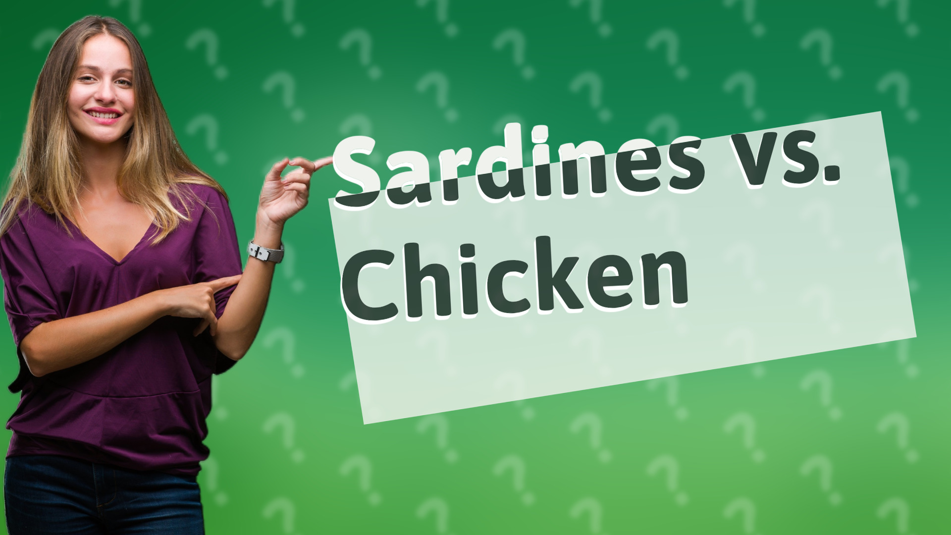Sardines vs. Chicken