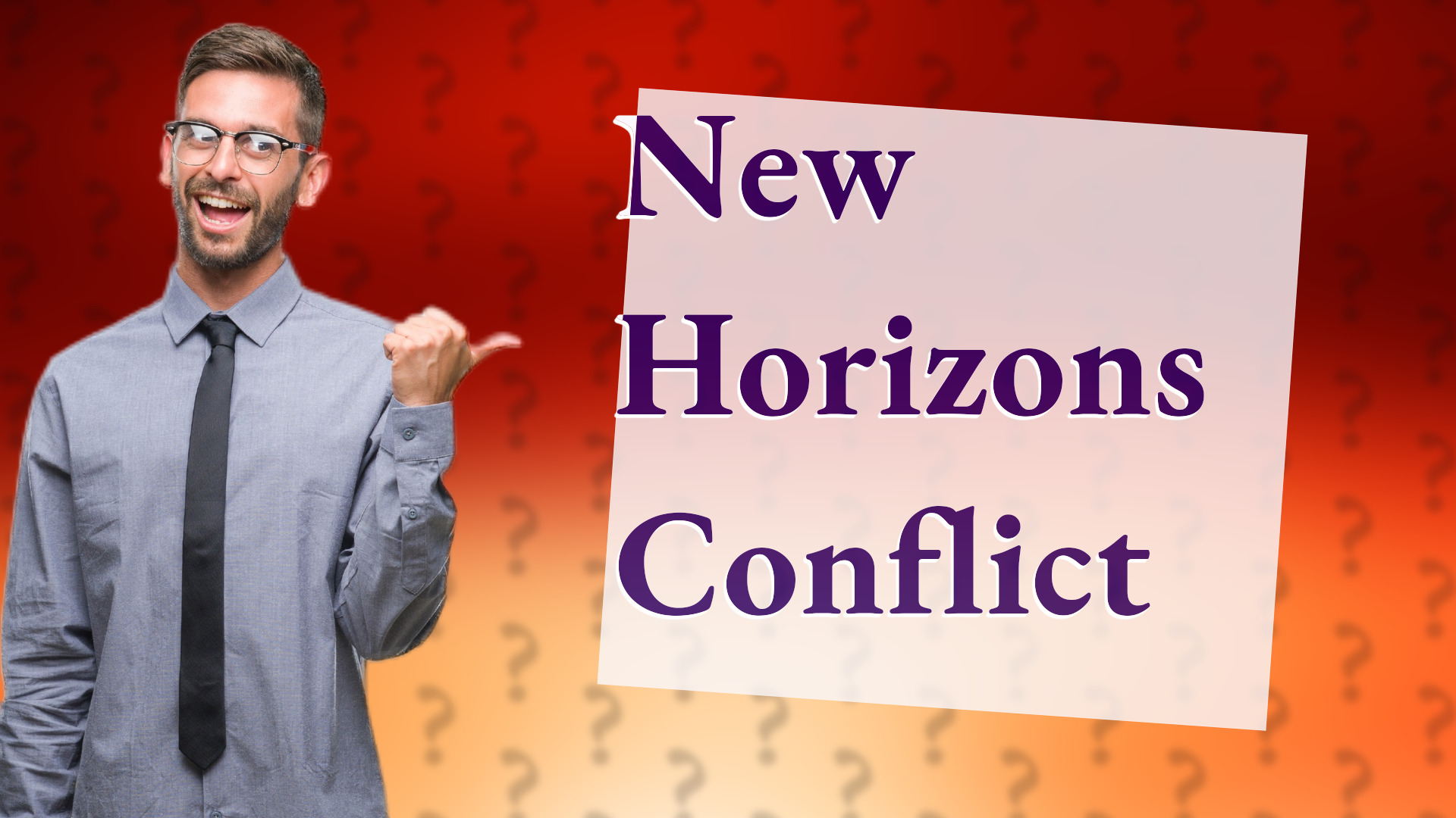 New Horizons Conflict