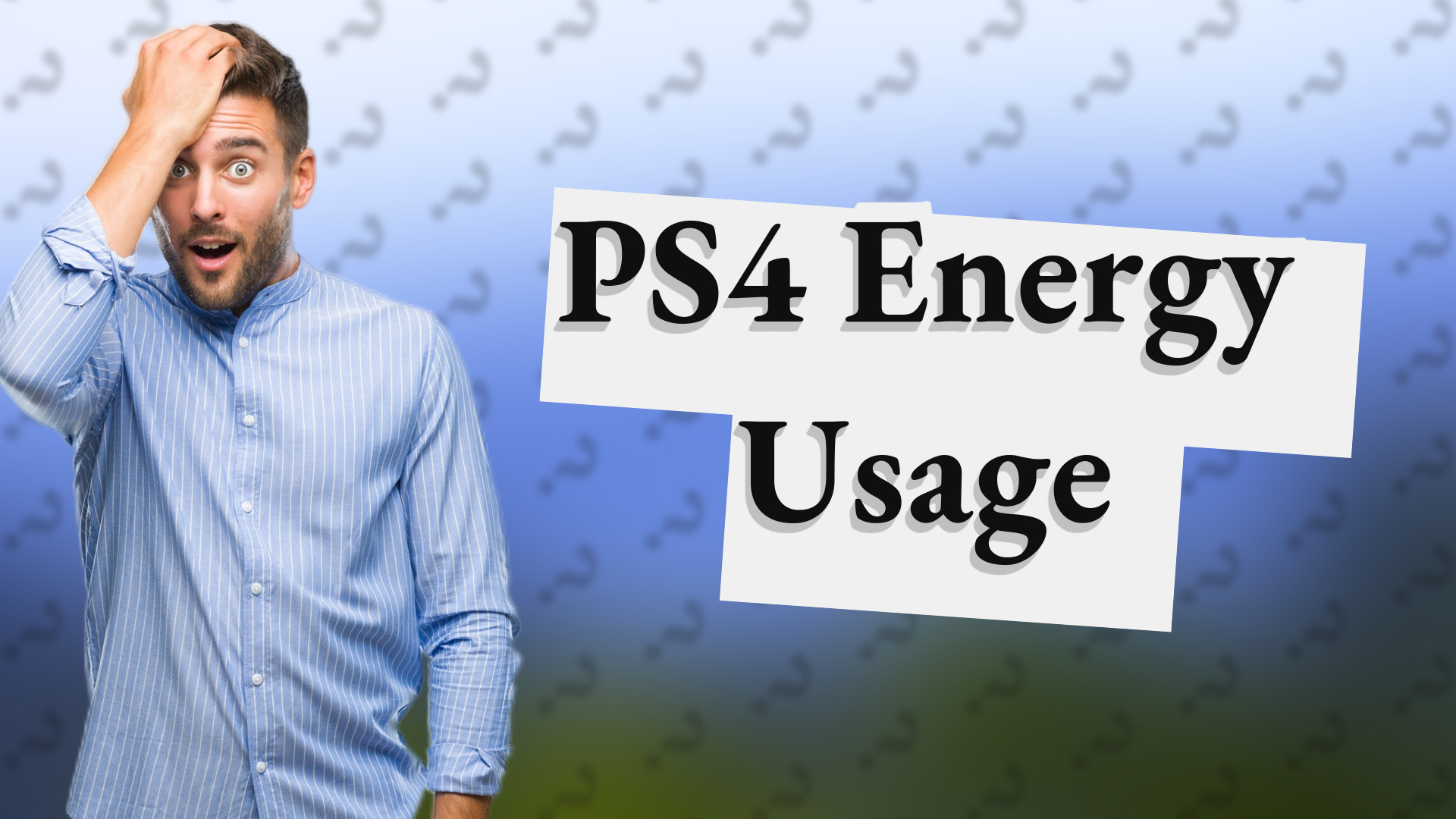 PS4 Energy Usage