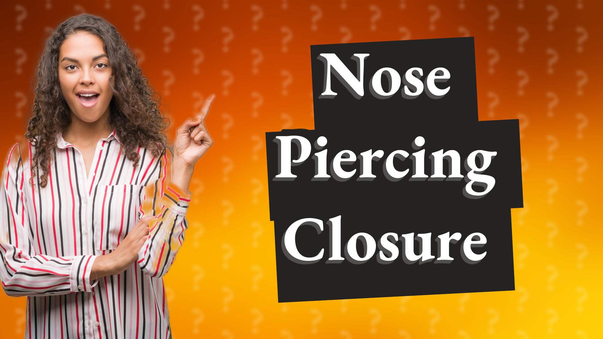 Nose Piercing Closure