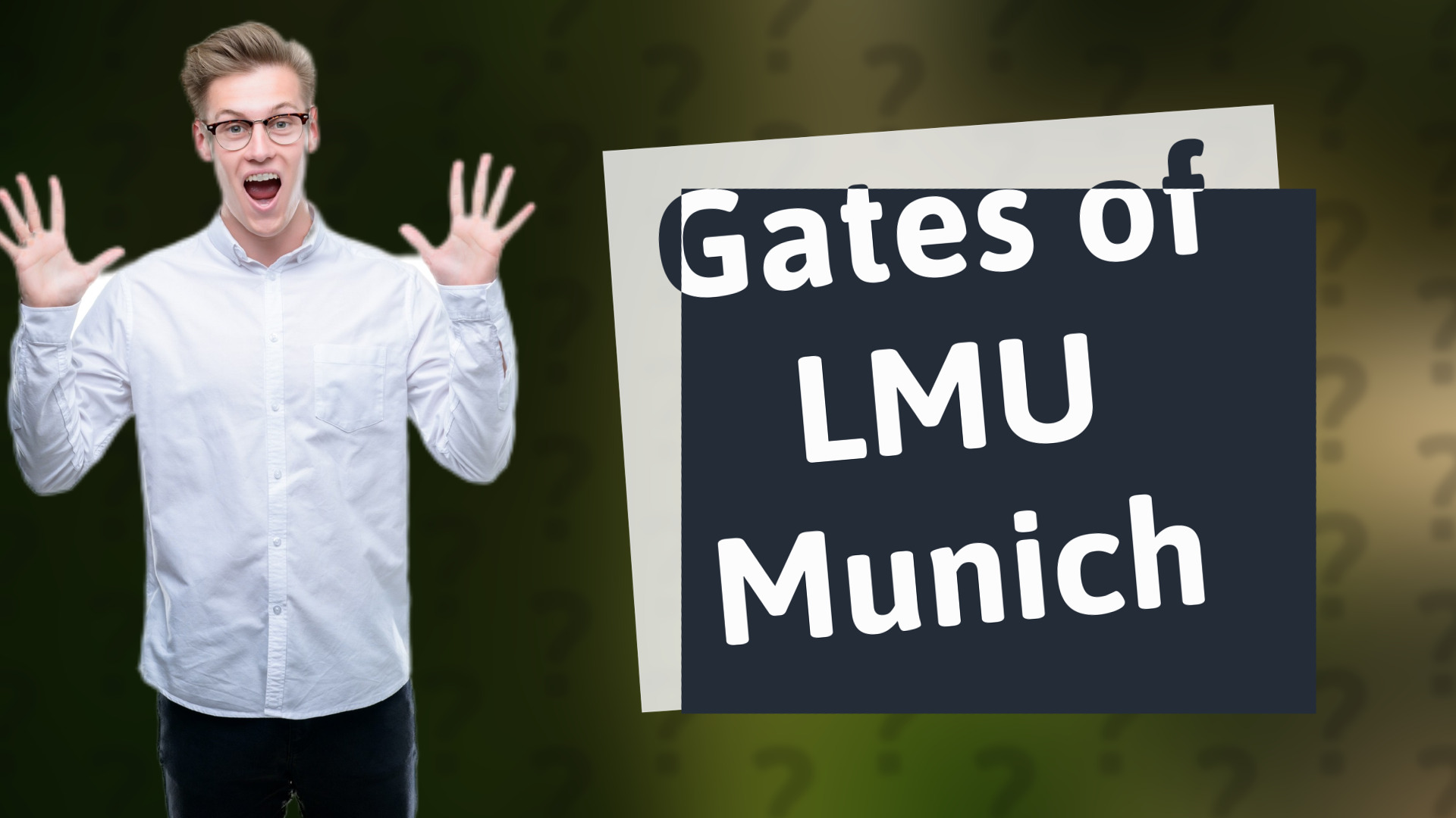 Gates of LMU Munich