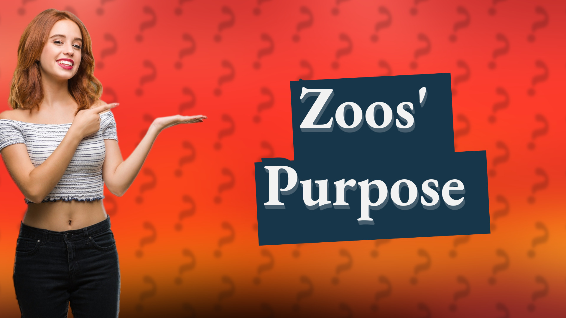 Zoos' Purpose