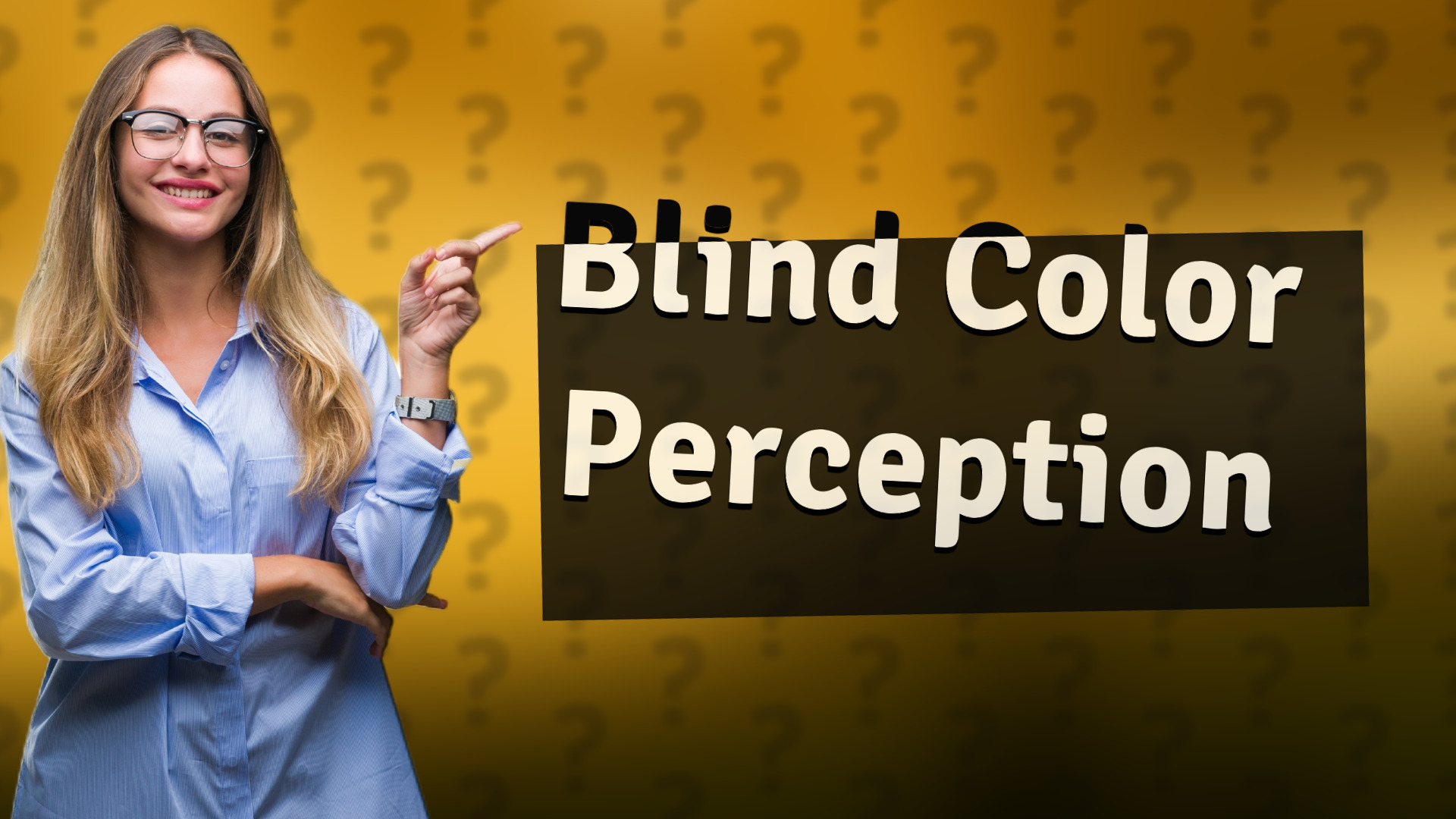 Blind Color Perception