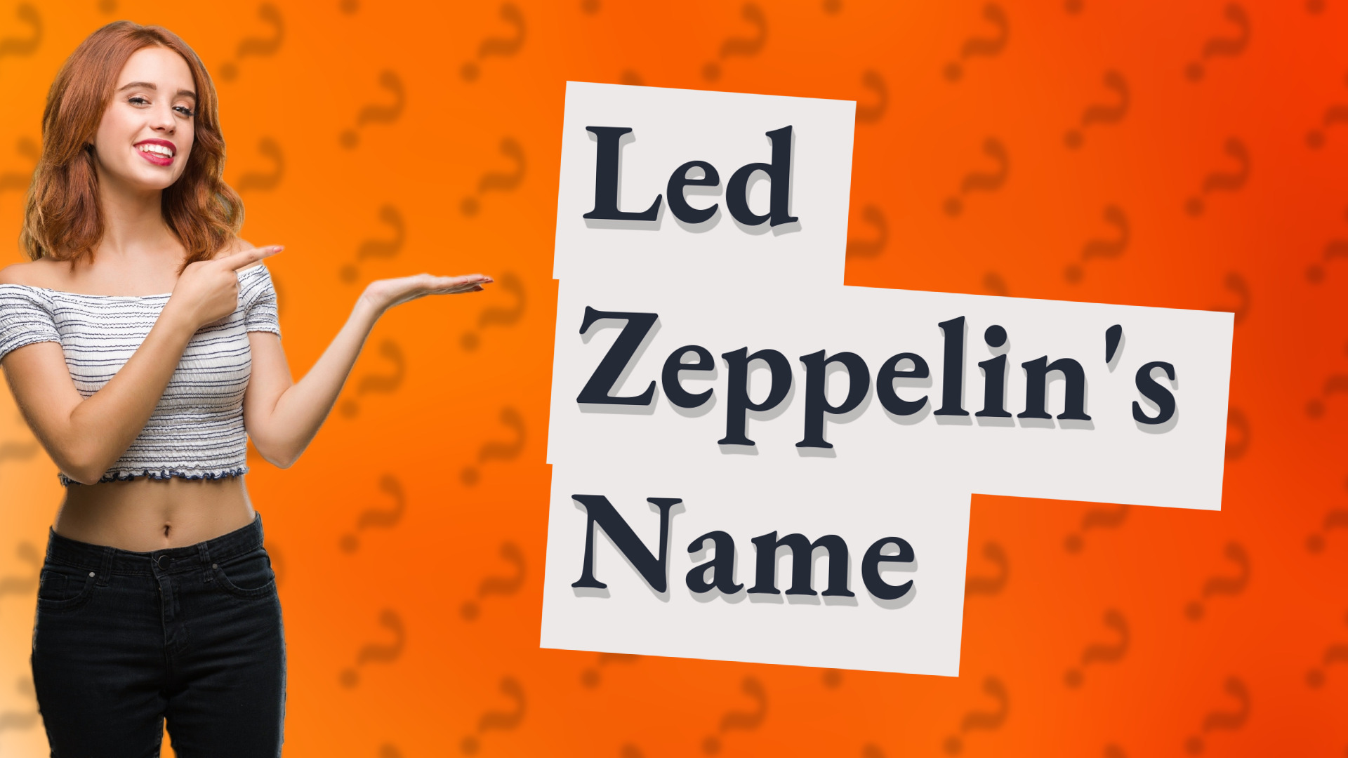 Led Zeppelin's Name