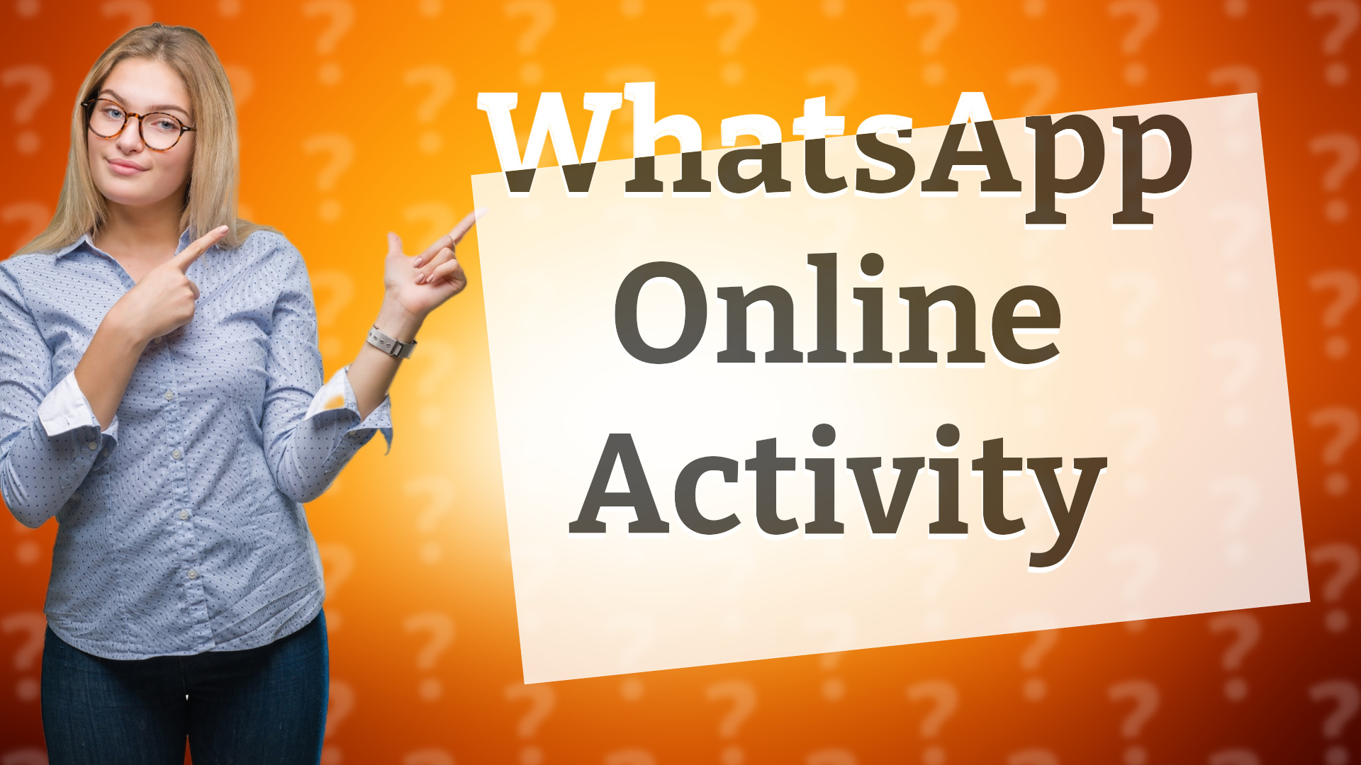 WhatsApp Online Activity