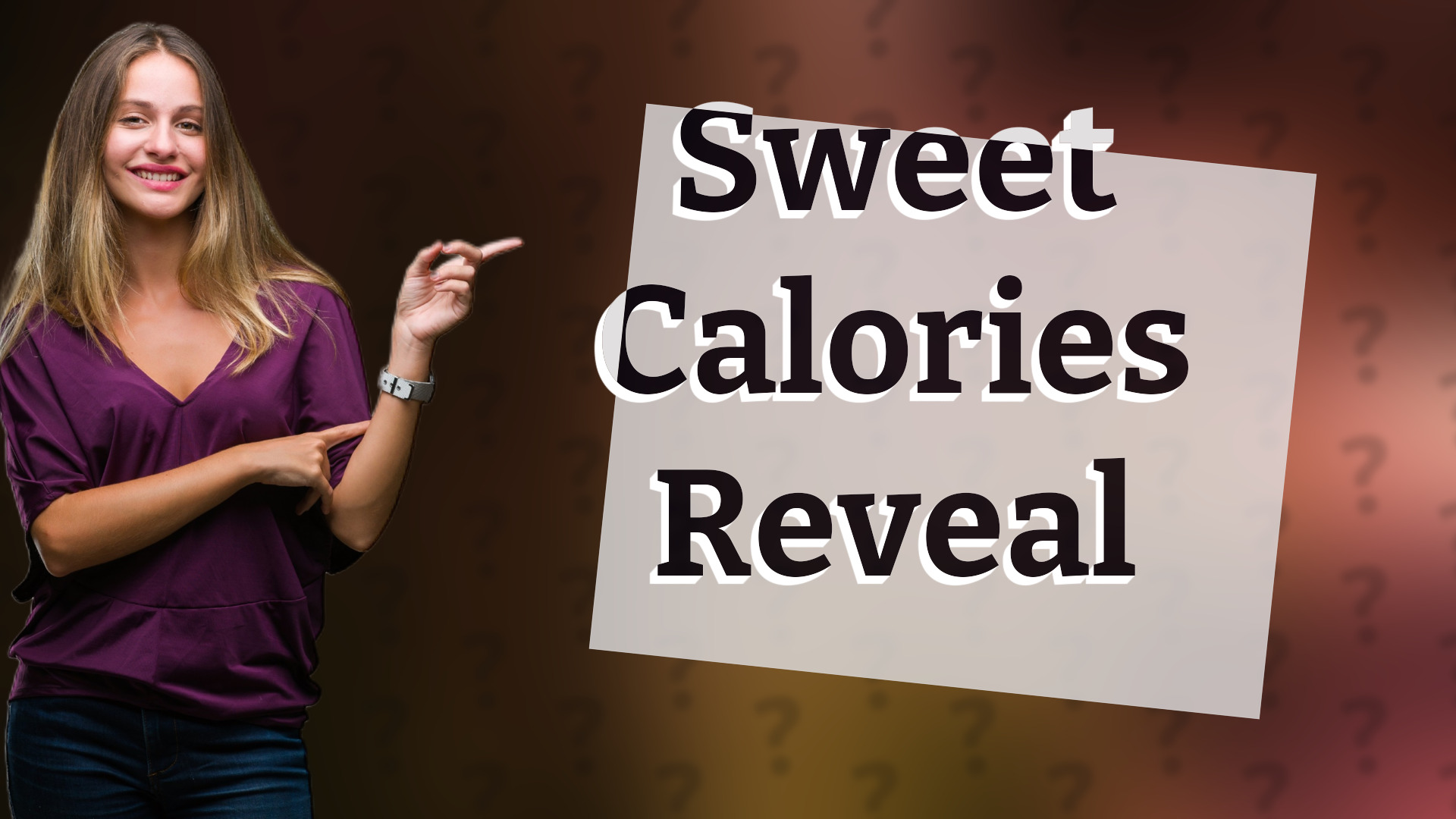 Sweet Calories Reveal