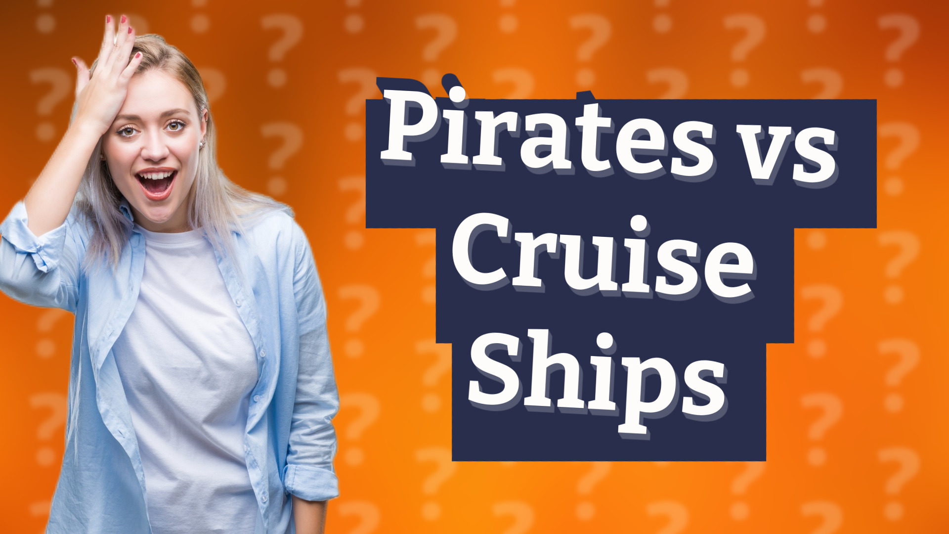Pirates vs Cruise Ships