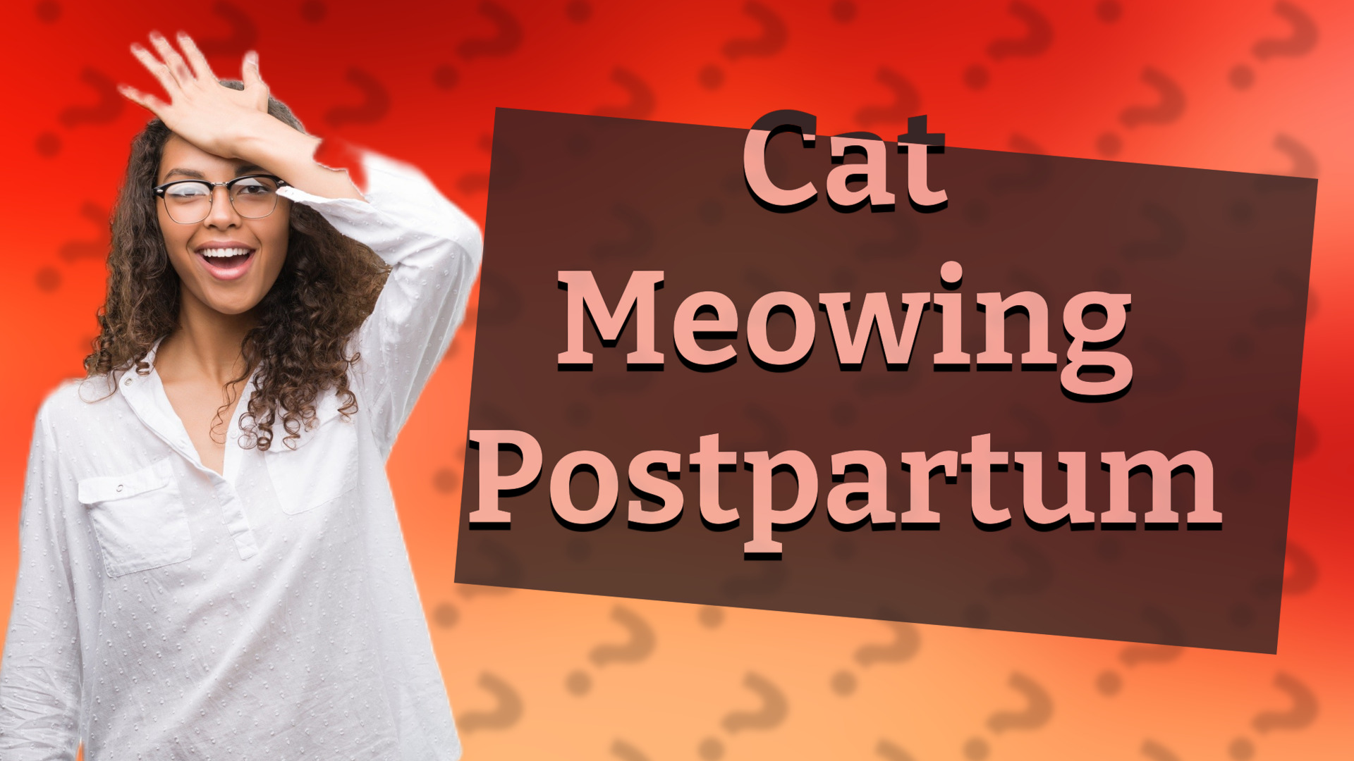 Cat Meowing Postpartum