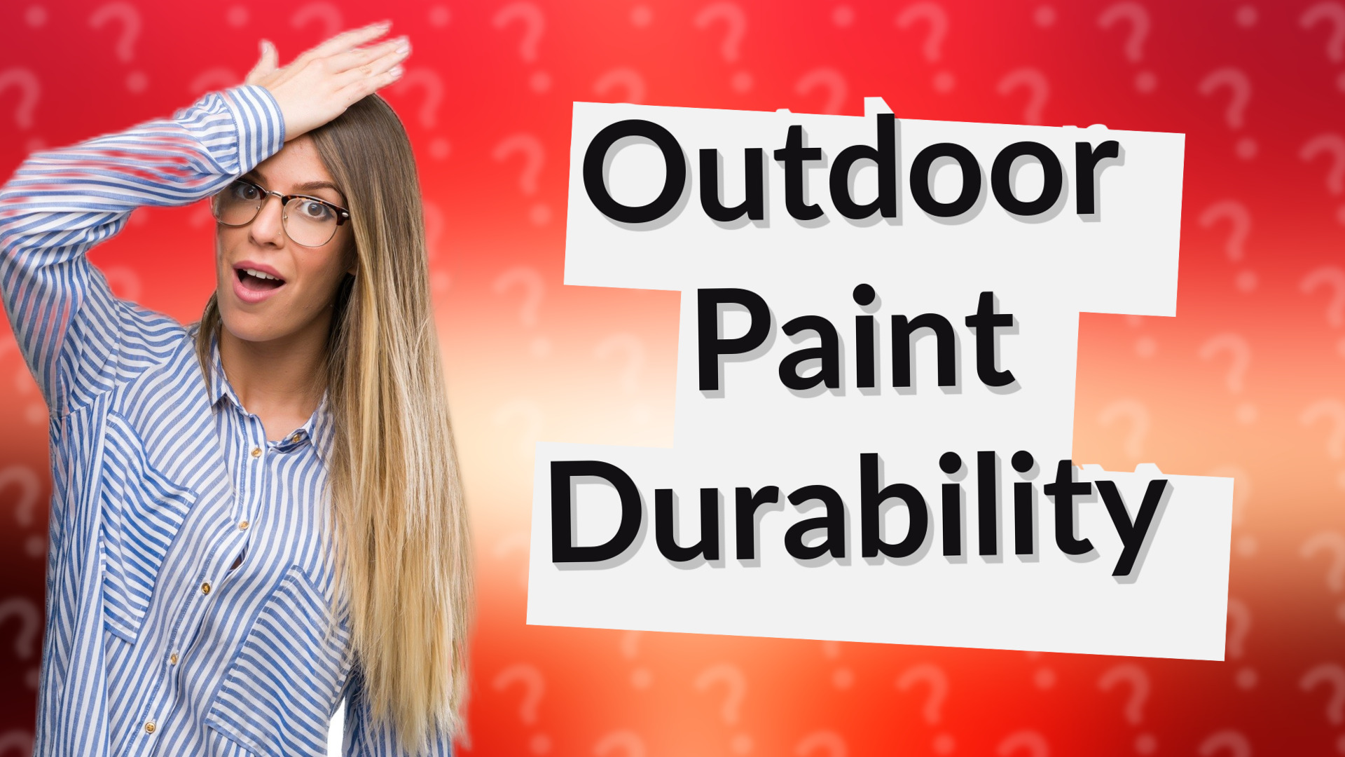 Outdoor Paint Durability
